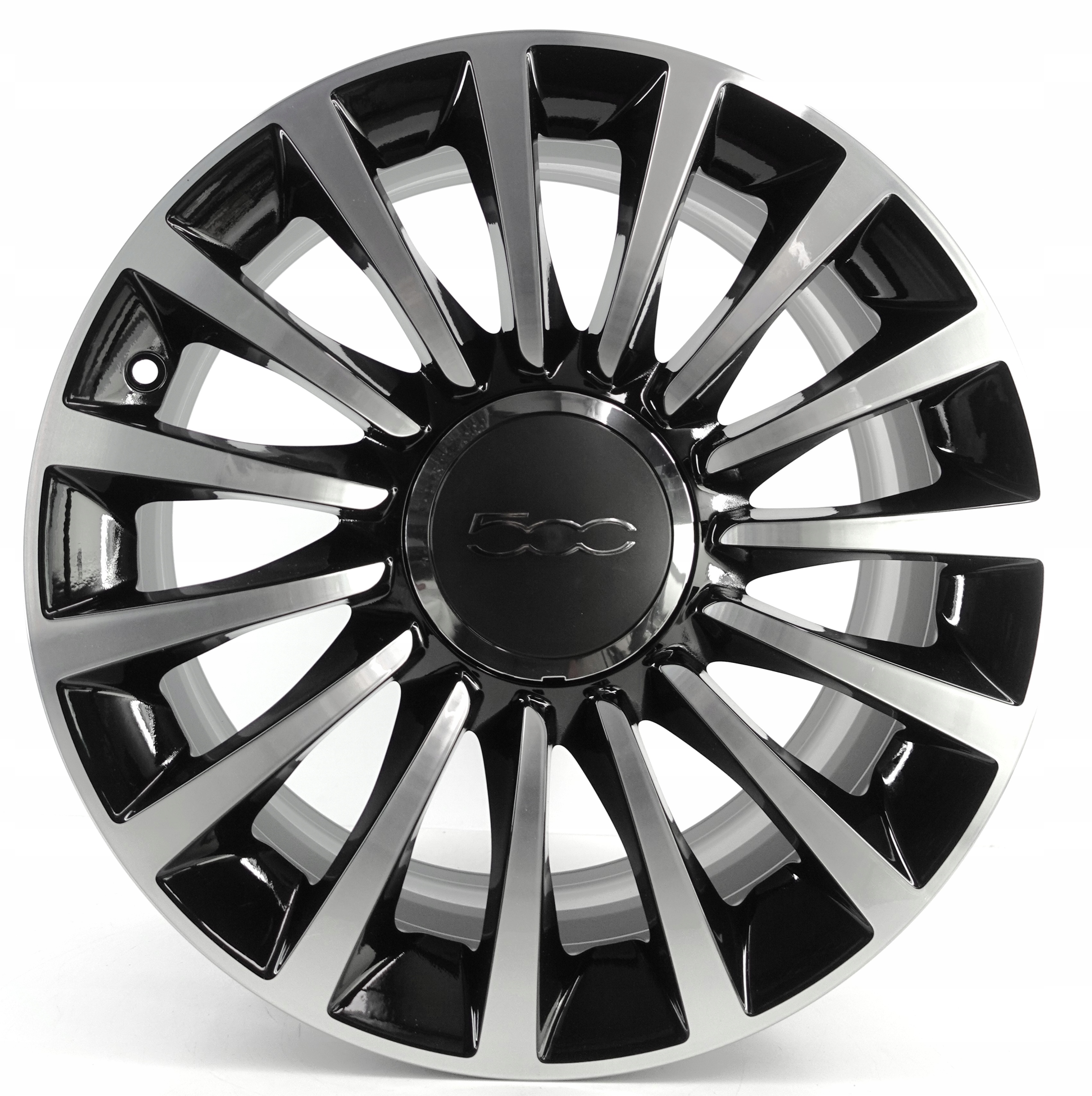 FELGI ALUMINIOWE FIAT 500l 7.0" x 17" 5x98 ET 41 735573714 NOWE ORYGINALNE