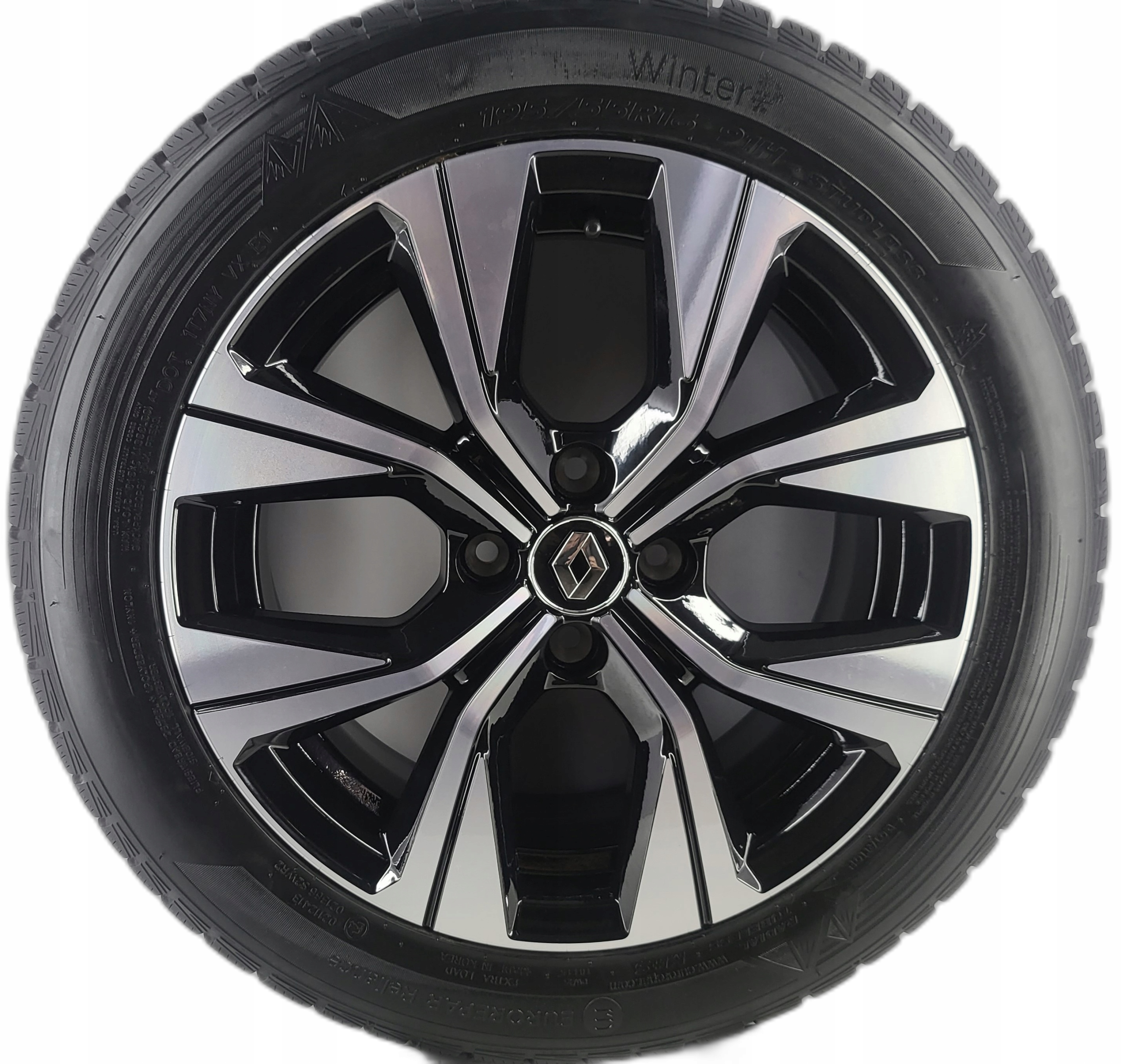 RENAULT CLIO CAPTUR 403003061R KOŁA ZIMOWE 16" 4x100 EUROREPAR 195/55R16