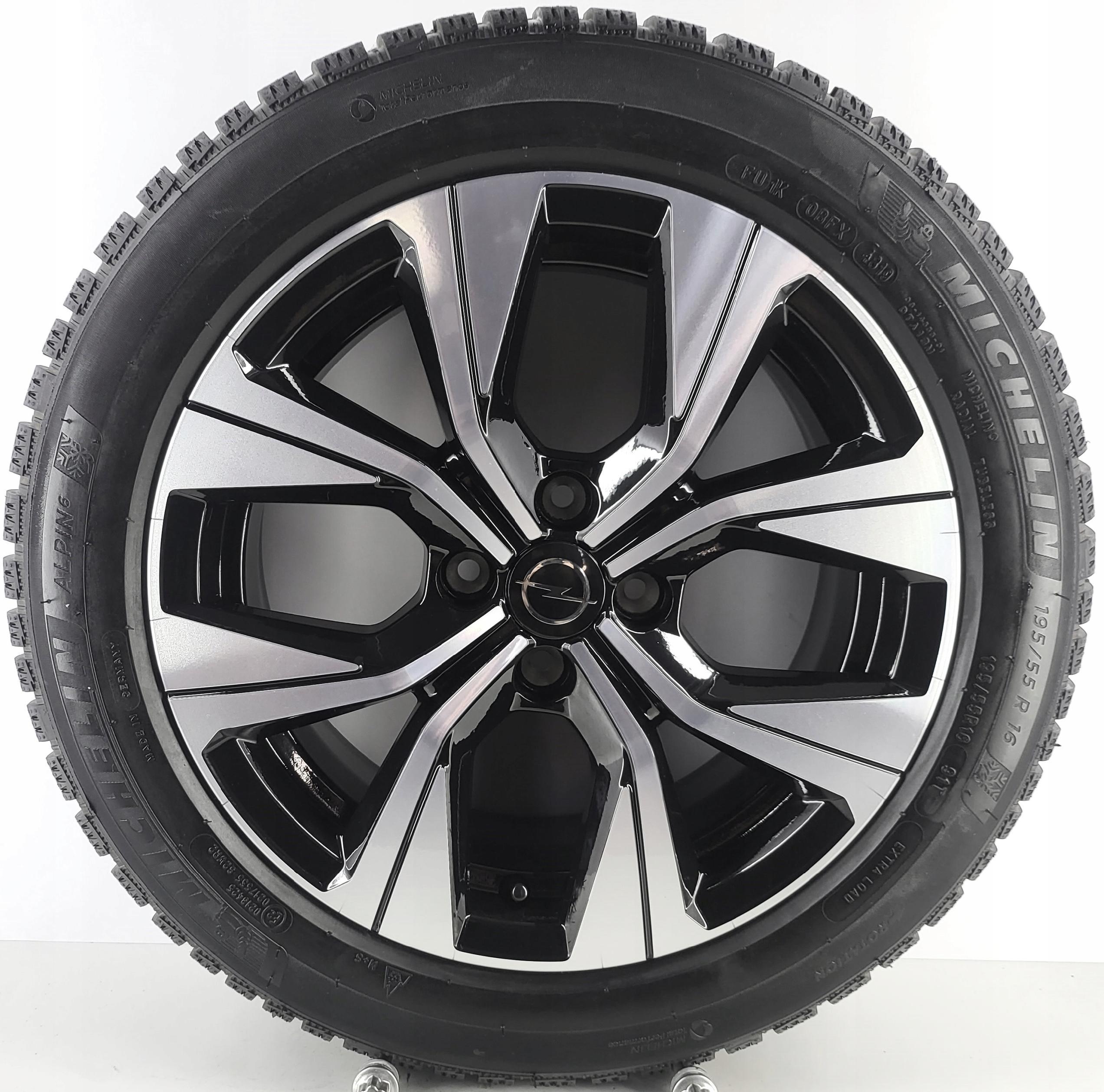 OPEL ADAM AGILA 403003061R KOŁA ZIMOWE 16" 4x100 195/55R16 MICHELIN NOWE
