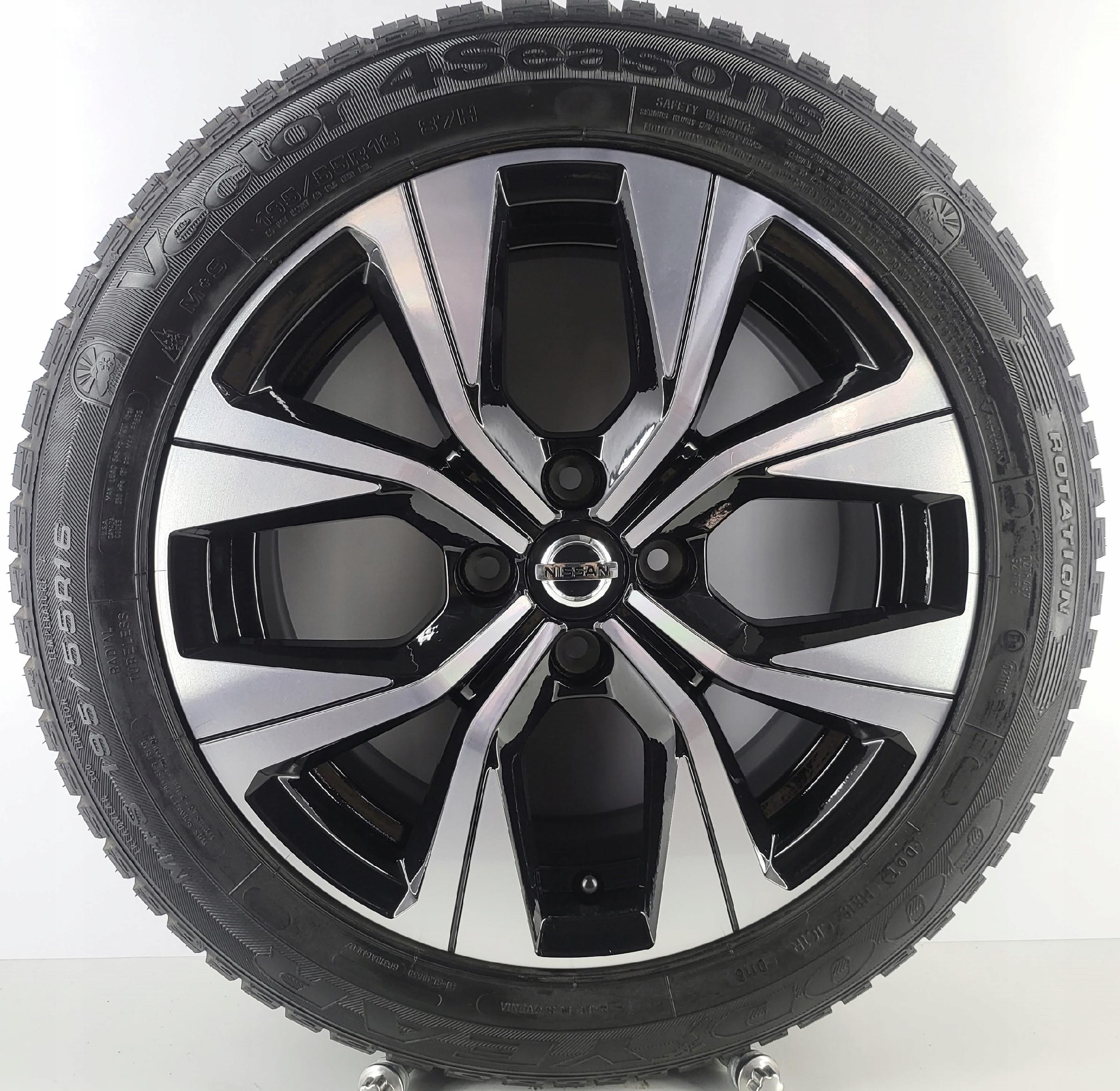 KOŁA WIELOSEZON NISSAN ALMERA MICRA 16" 4x100 403003061R GOODYEAR 195/55R16