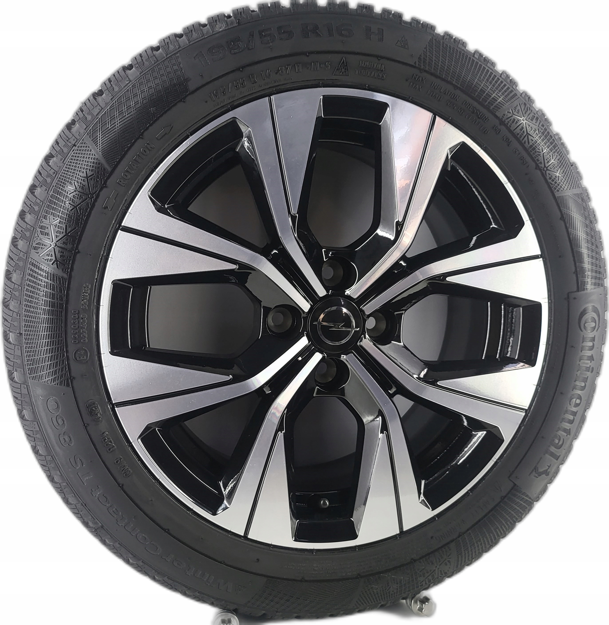 OPEL ADAM AGILA 403003061R KOŁA ZIMOWE 16" 4x100 195/55R16 CONTINENTAL
