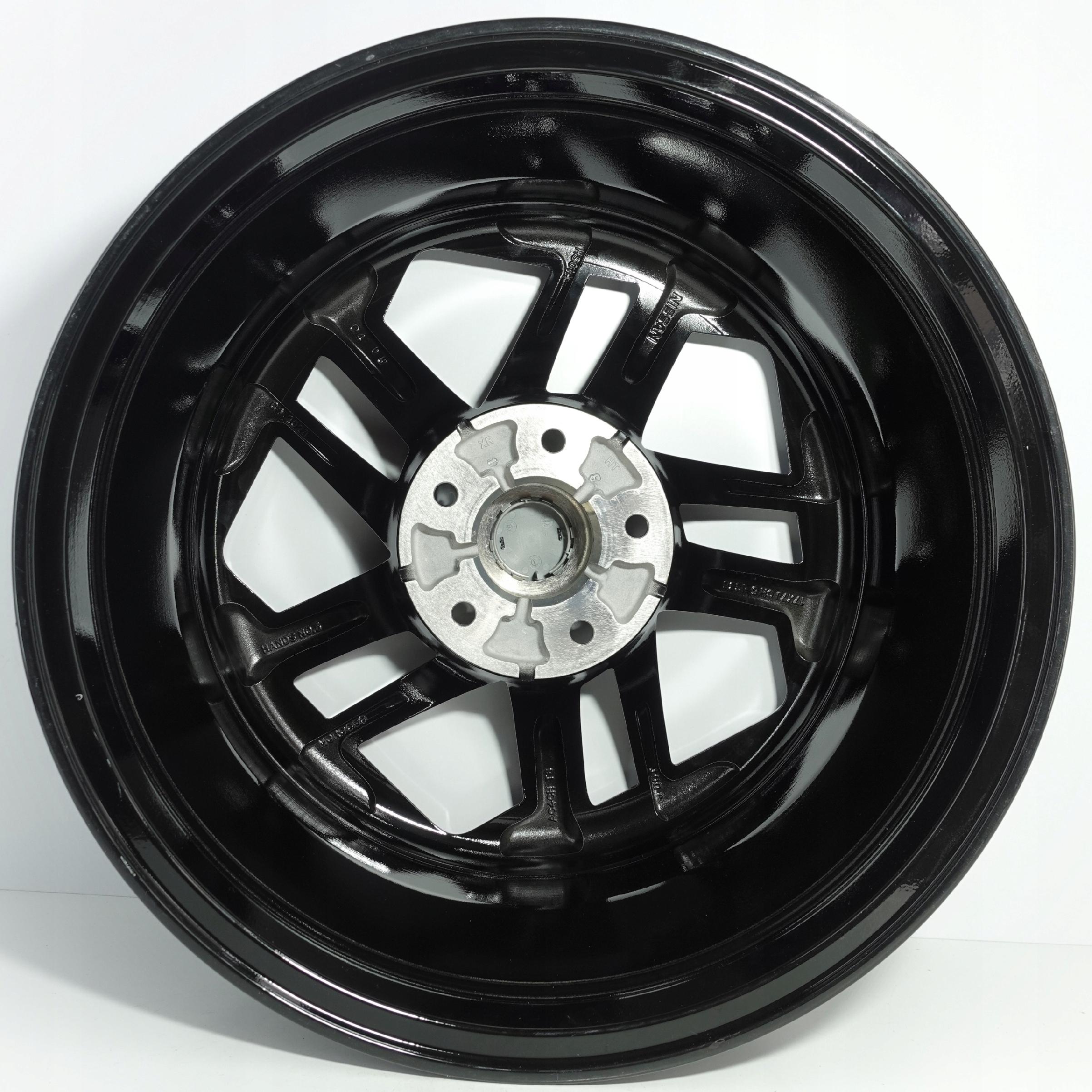 Nowe alufelgi DACIA Duster DJF 2024 17cali 5x114,3 czarny poler 66,1