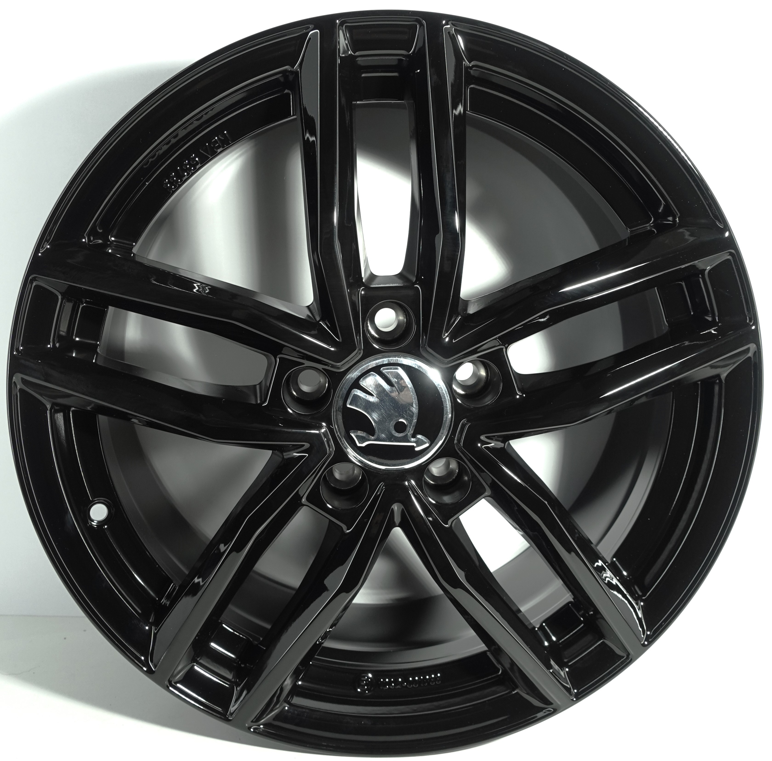 Felgi aluminiowe SKODA 17" 5x112 Dezent TR BLACK 7.5J ET 36 NOWE