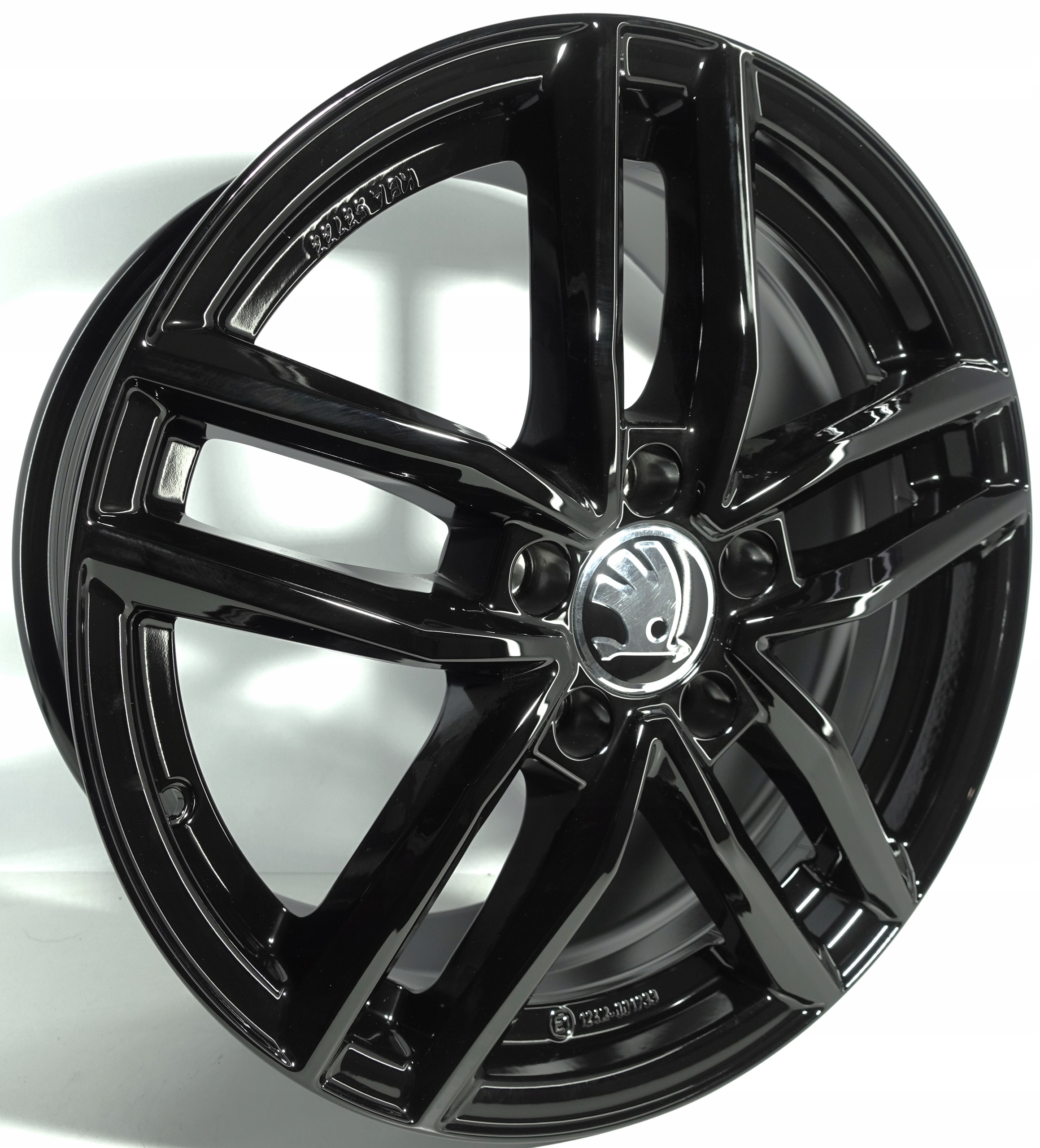 Felgi aluminiowe SKODA 17" 5x112 Dezent TR BLACK 7.5J ET 36 NOWE