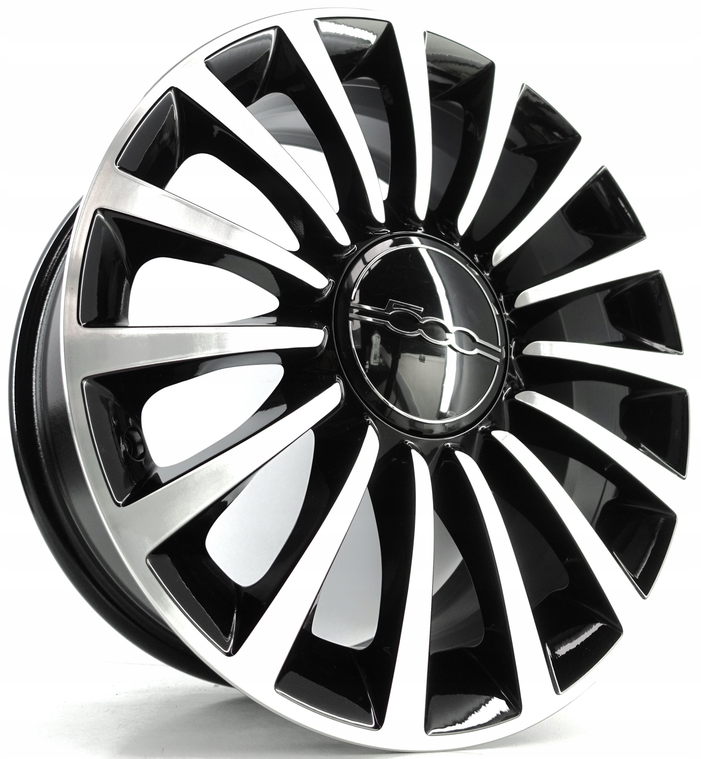 FELGI ALUMINIOWE FIAT 500l 7.0" x 17" 5x98 ET 41 735573714 NOWE ORYGINALNE