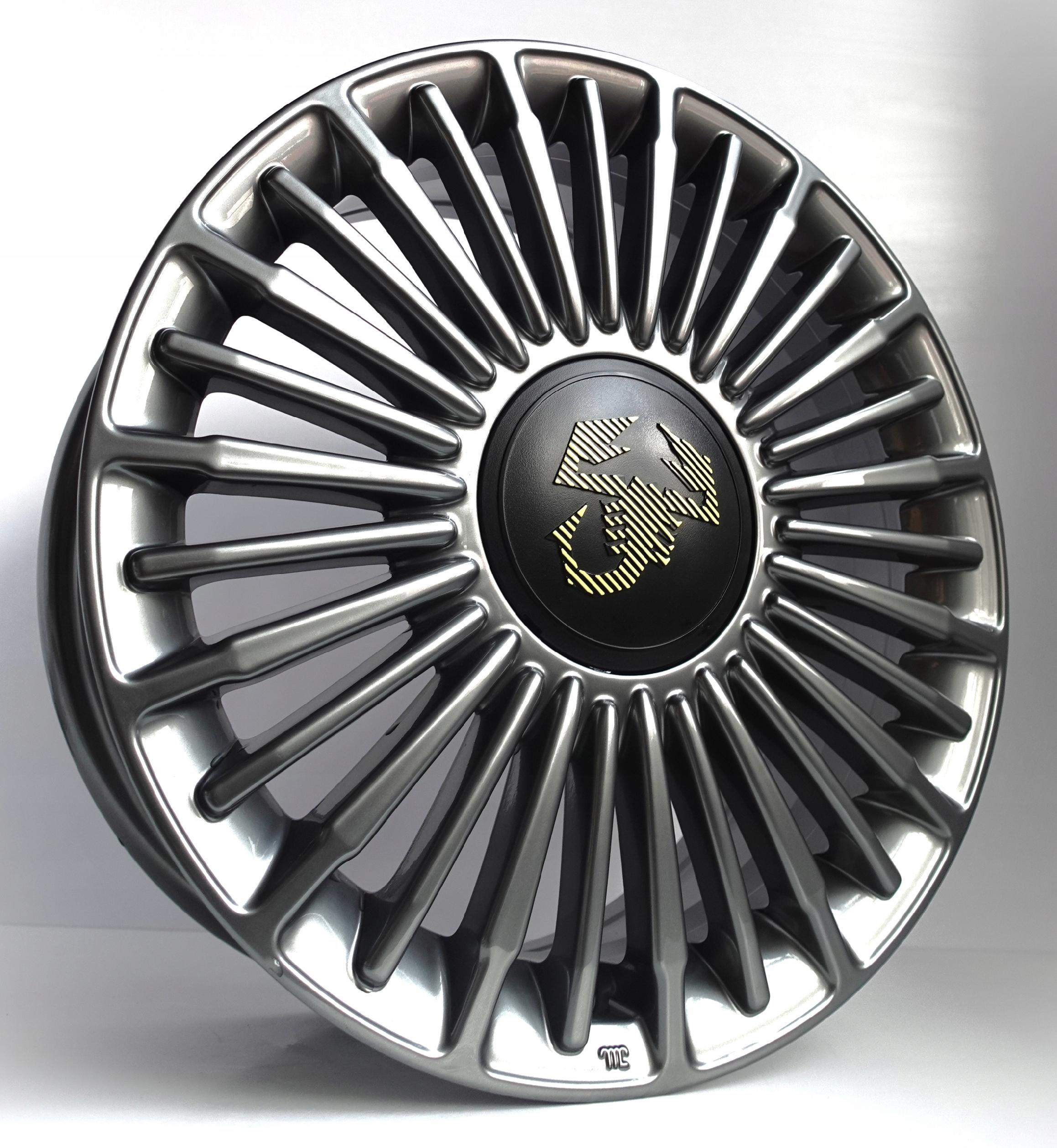 FIAT 500 FELGI ALUMINIOWE ABARTH 50290267 6.0" x 16" 4x98 ET 41 ORYGINALNE