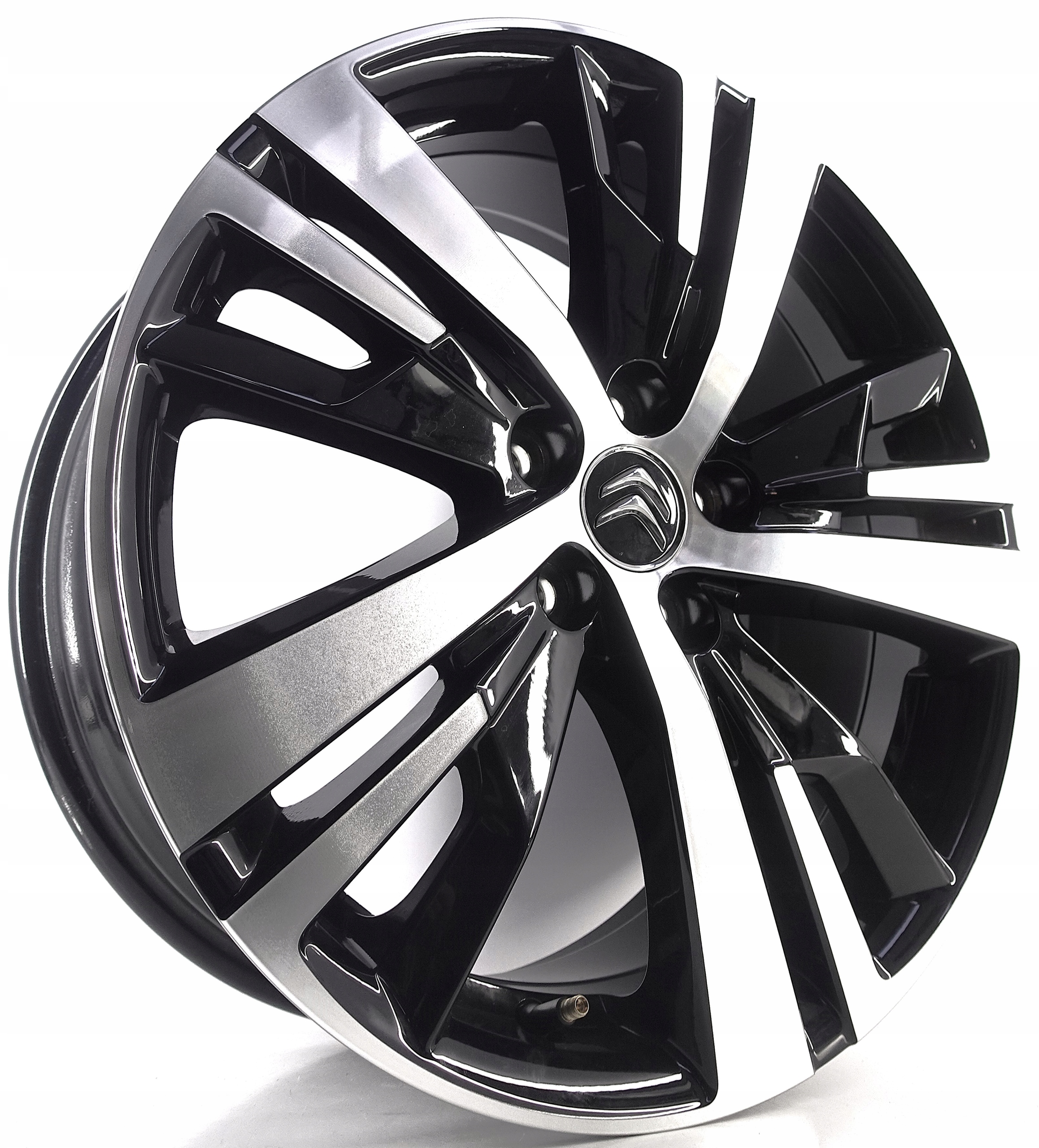ALUFELGI CITROEN C4 C5 18cali 5x108 ORYGINALNE 9809687377 czarny poler
