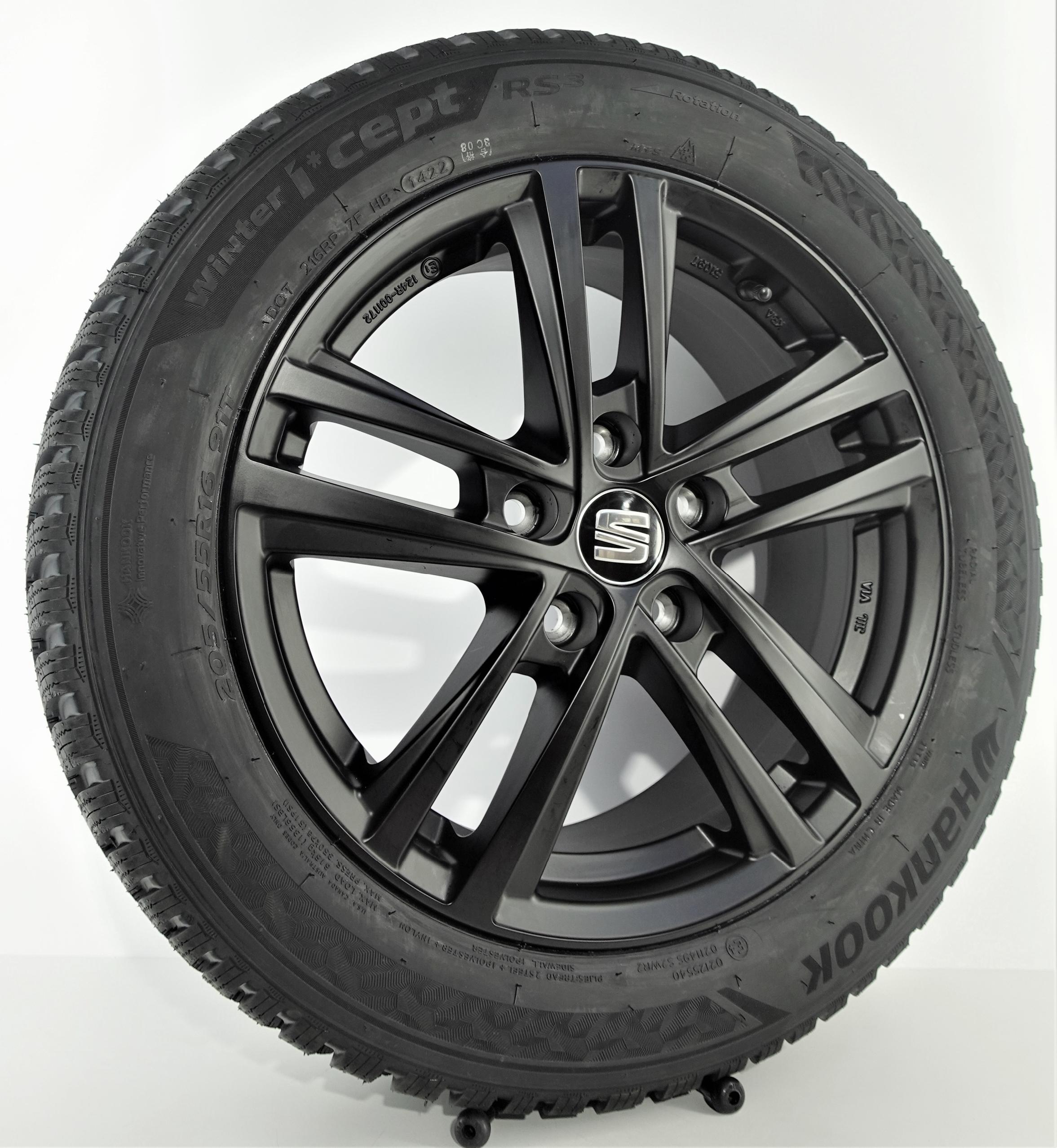 Seat Leon 16'' koła zimowe 205/55 Hankook 6J ET 43