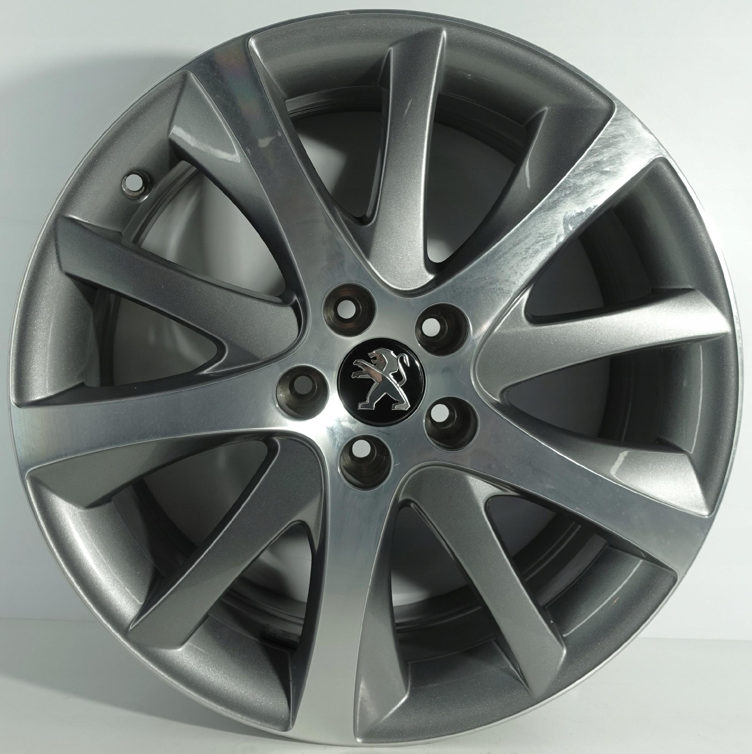 Felgi aluminiowe Peugeot oryginalne 7.5" 18" 5x108 ET 49