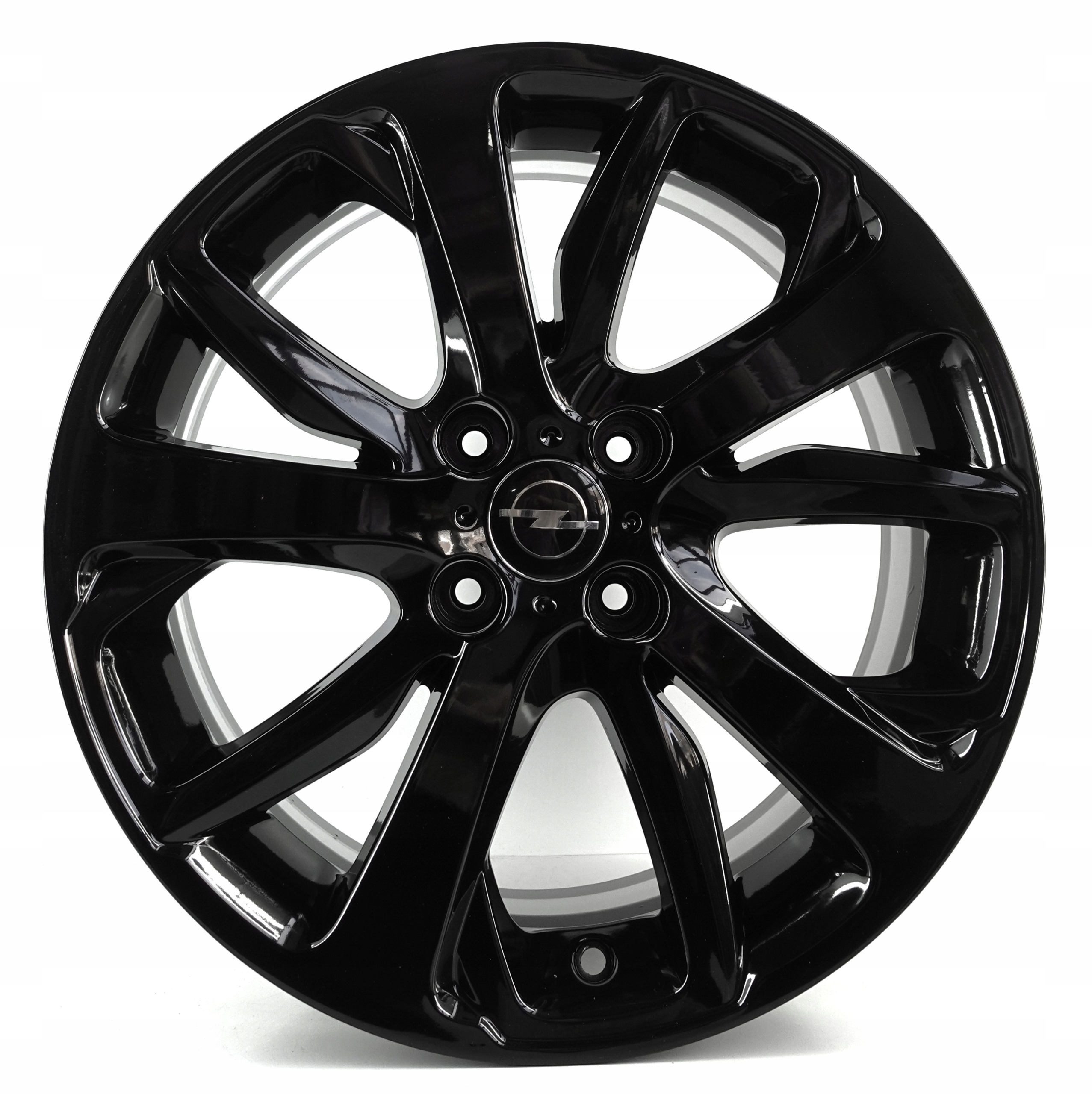 FELGI ALUMINIOWE OPEL OE 17" 4x108 ET 25 7J ORYGINALNE CZARNY POŁYSK