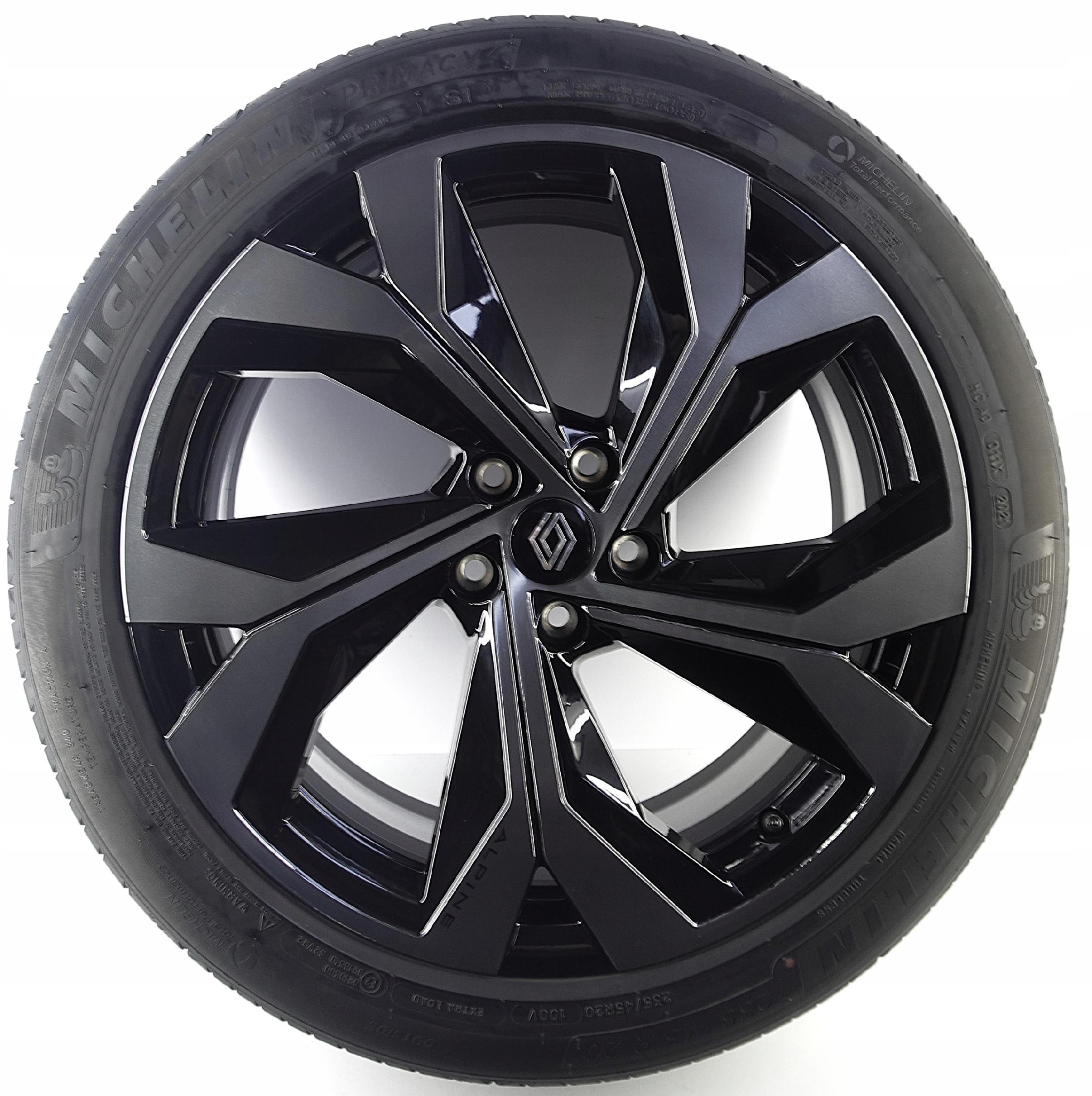KOŁA LETNIE RENAULT AUSTRAL 20" 5x114,3 235/45R20 MICHELIN PRIMACY 4 S1