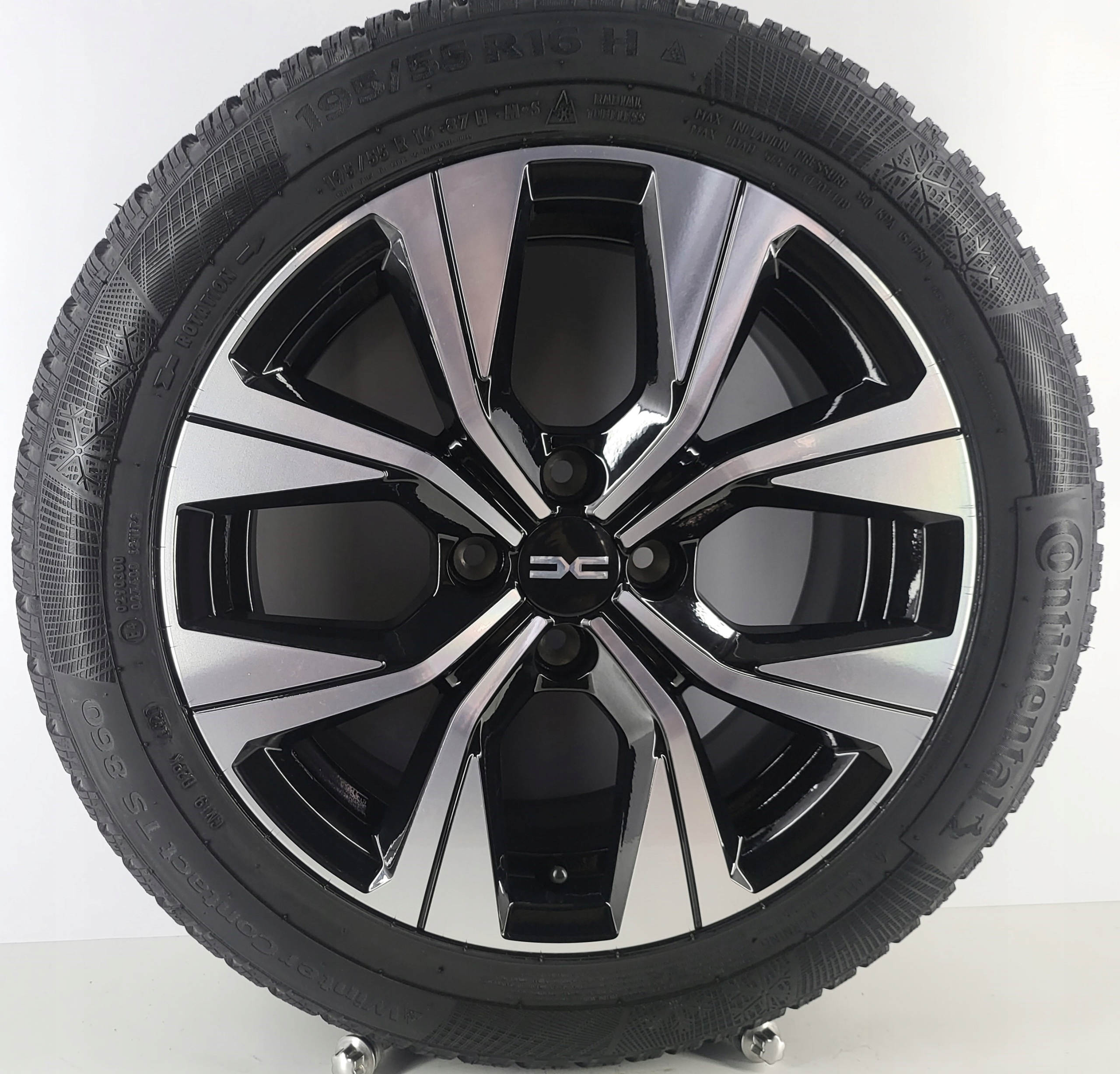 DACIA DOKKER SANDERO 403003061R KOŁA ZIMOWE 16" 4x100 195/55R16 CONTINENTAL