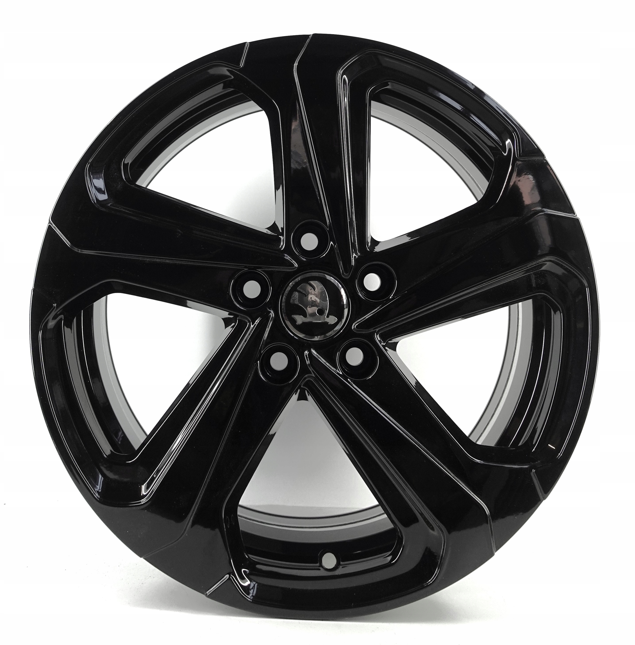 FELGI ALUMINIOWE SKODA 5X112 17" 7J ET50 CZARNY POŁYSK