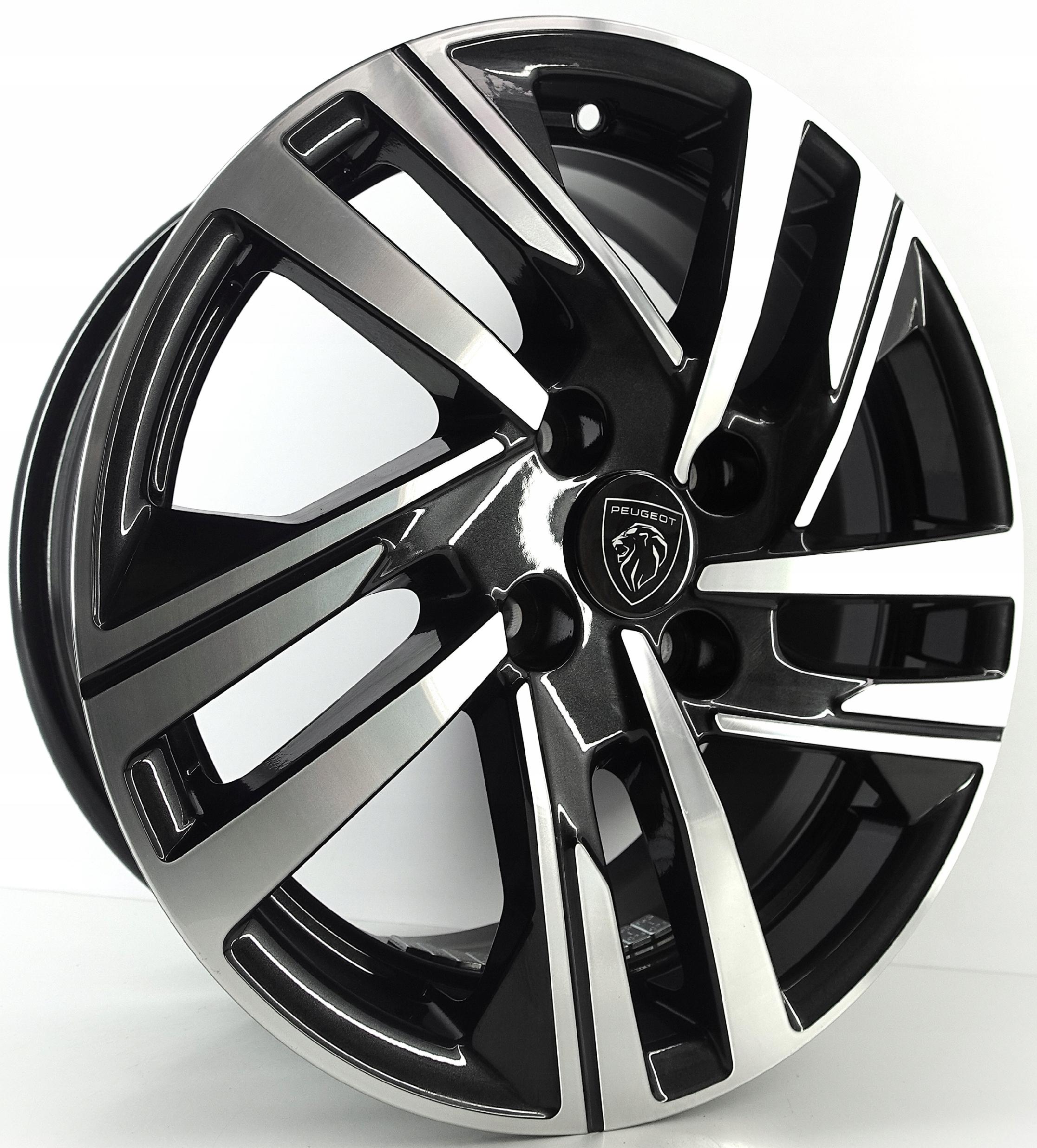 FELGI ALUMINIOWE 16" 4x108 Peugeot OE 9825165280 6.5J ET 38 ORYGINALNE