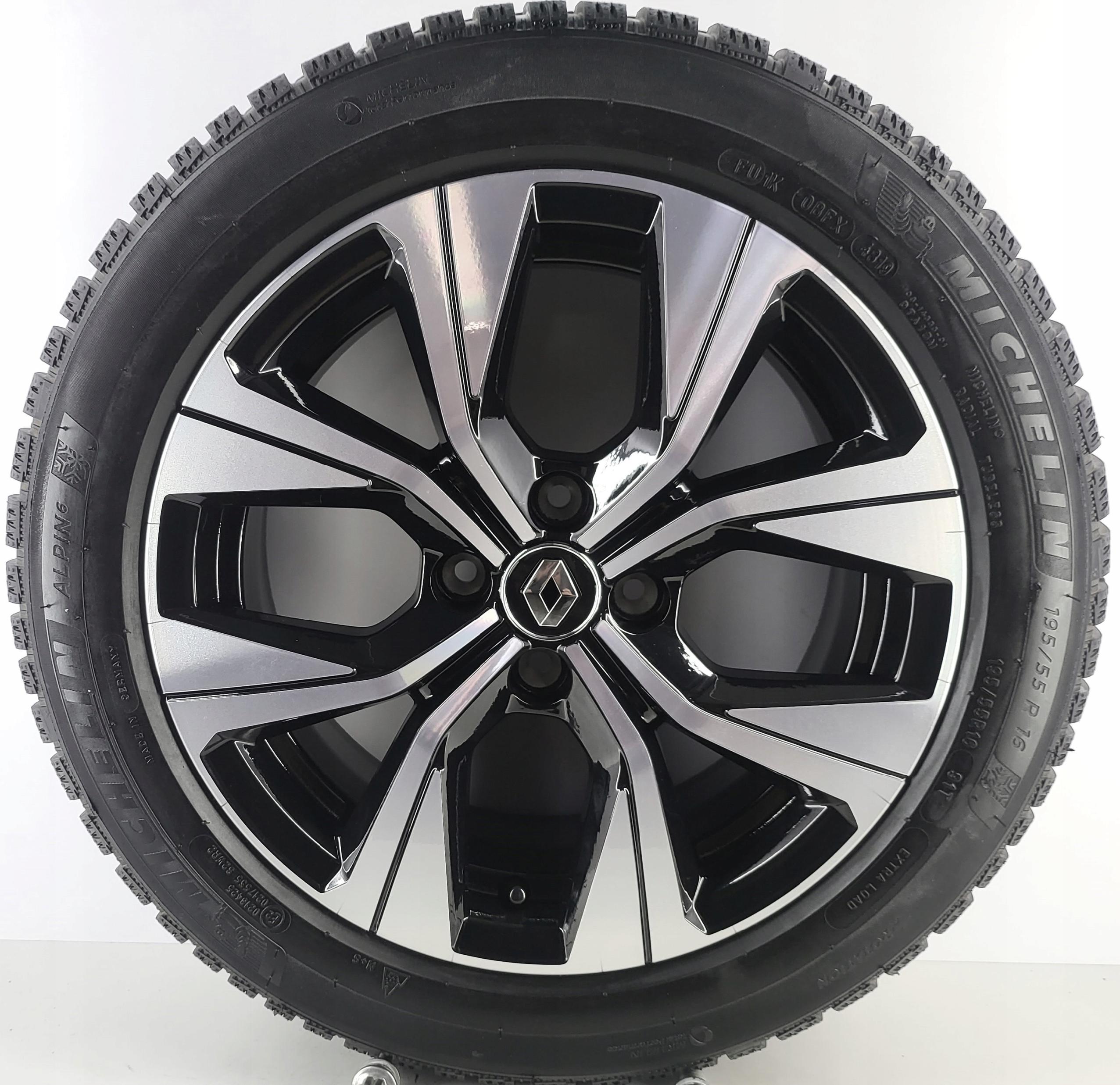 RENAULT CLIO CAPTUR 403003061R KOŁA ZIMOWE 16" 4x100 195/55R16 MICHELIN