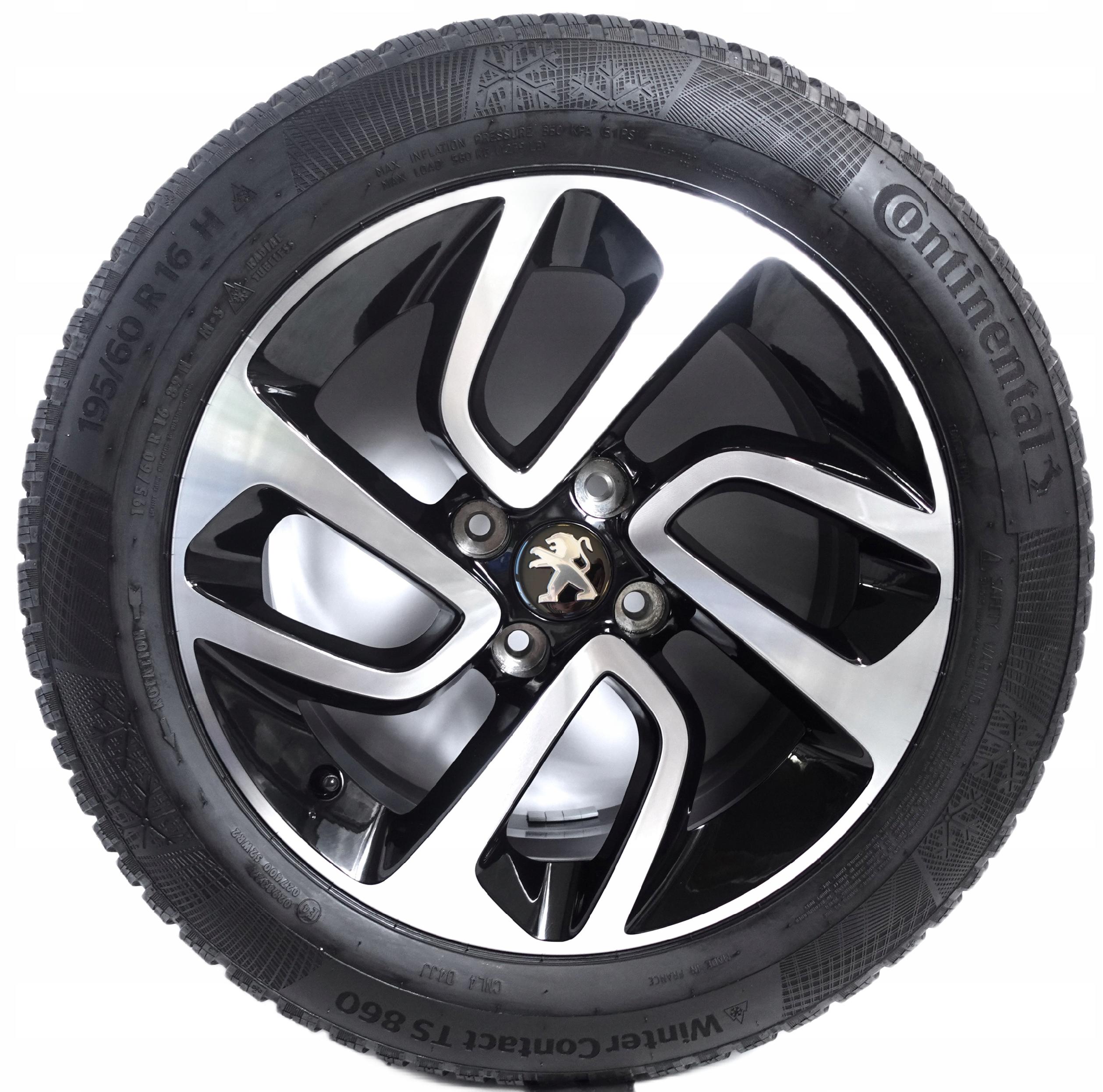 PEUGEOT CITROEN KOŁA 16" 4x108 ET 20 195/60R16