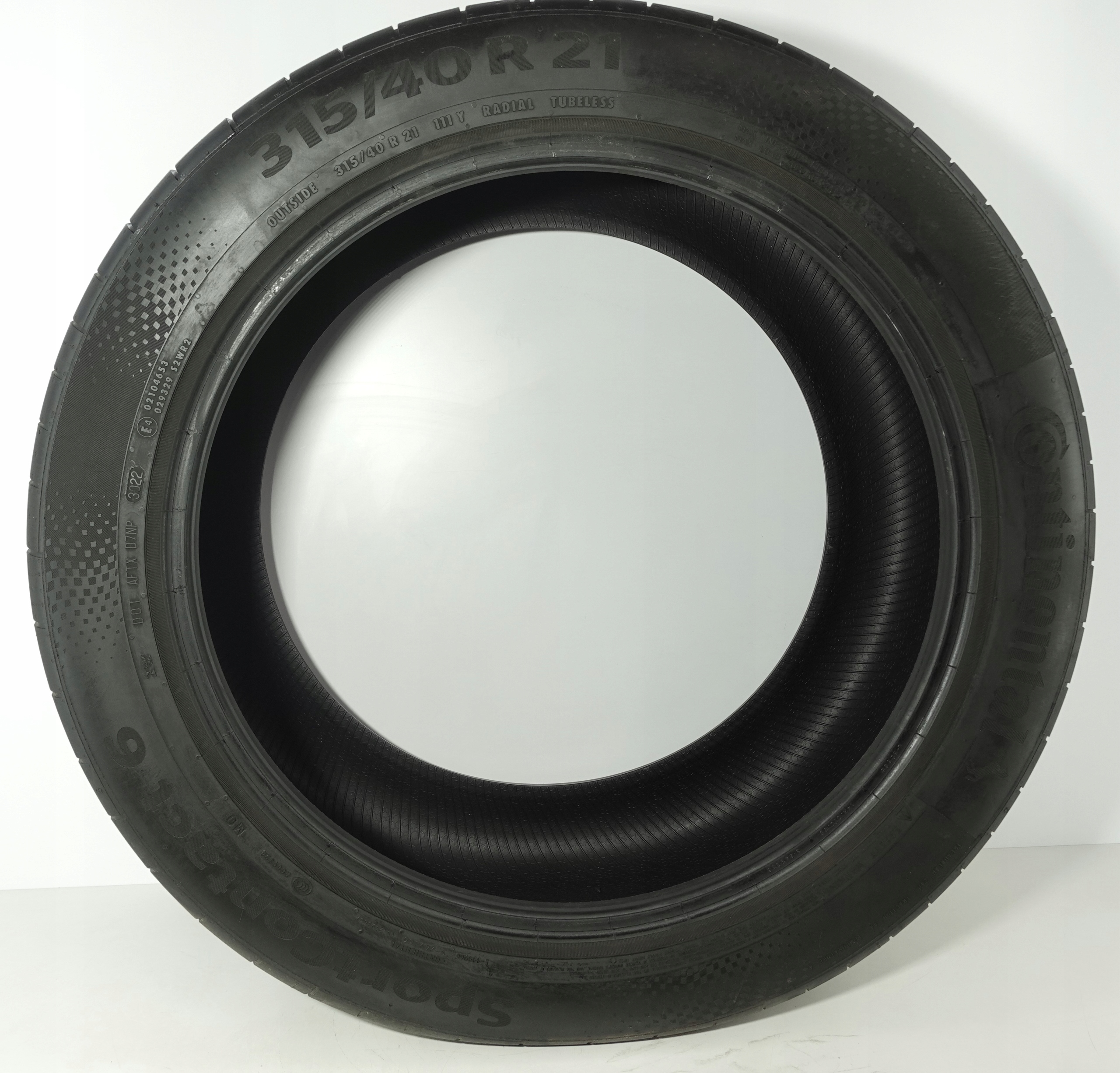 CONTINENTAL 2X 275/45R21 2X 315/40R21 OPONY LATO