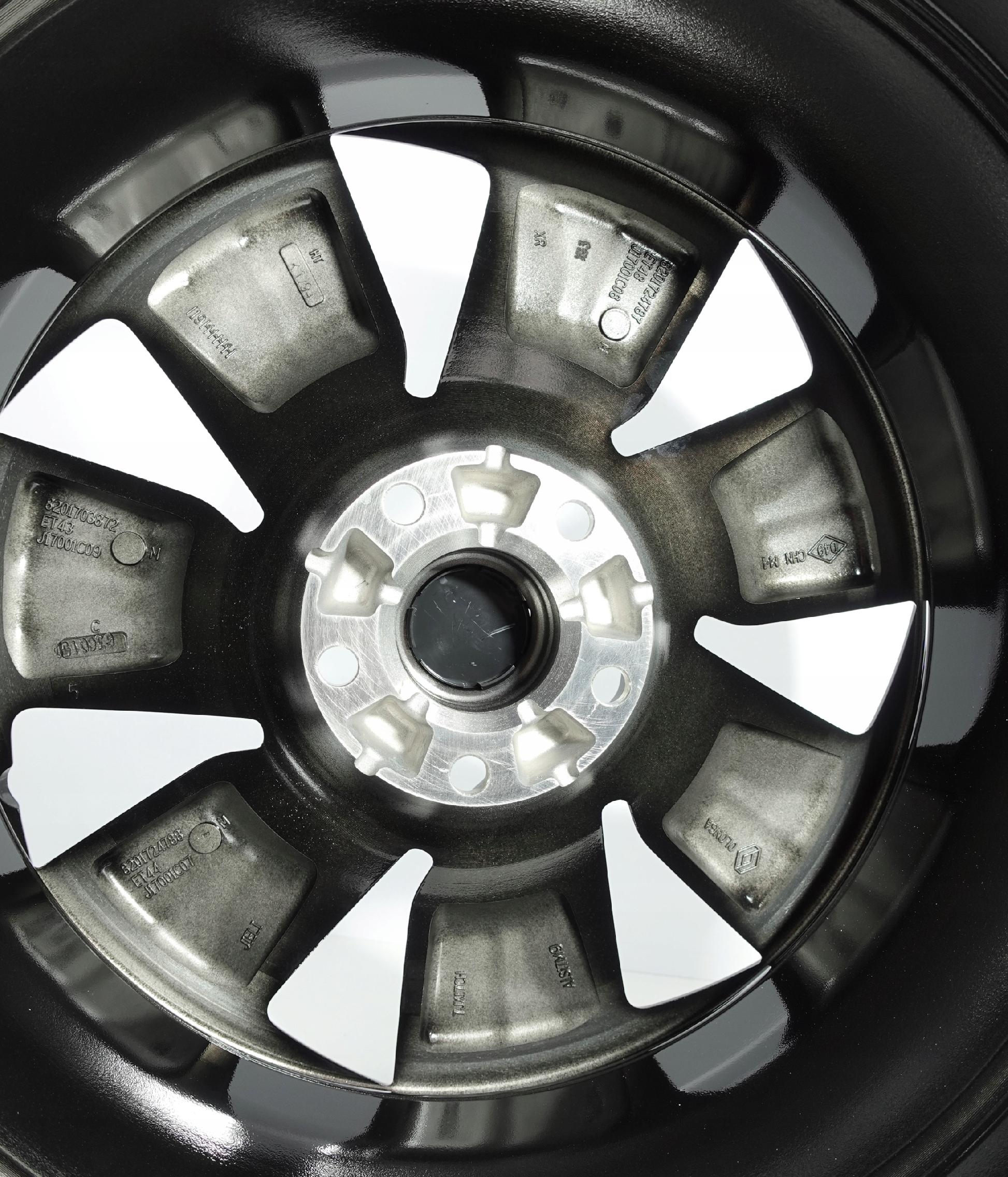RENAULT ZOE Felgi aluminiowe NOWE ORYGINALNE 8201724788 17" ET 44