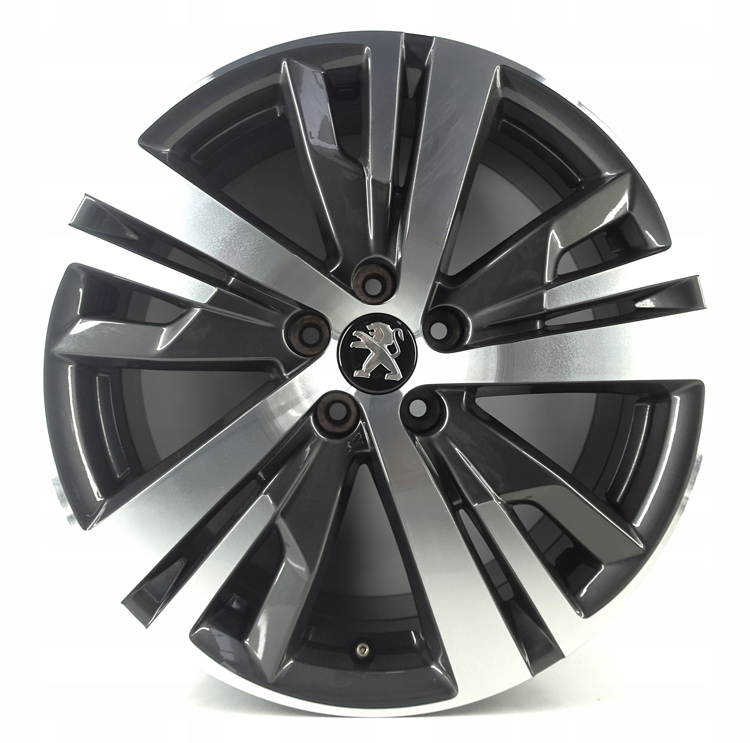 FELGI ALUMINIOWE PEUGEOT 5008 18cali 5x108 ORYGINALNE 9809687377 grafit