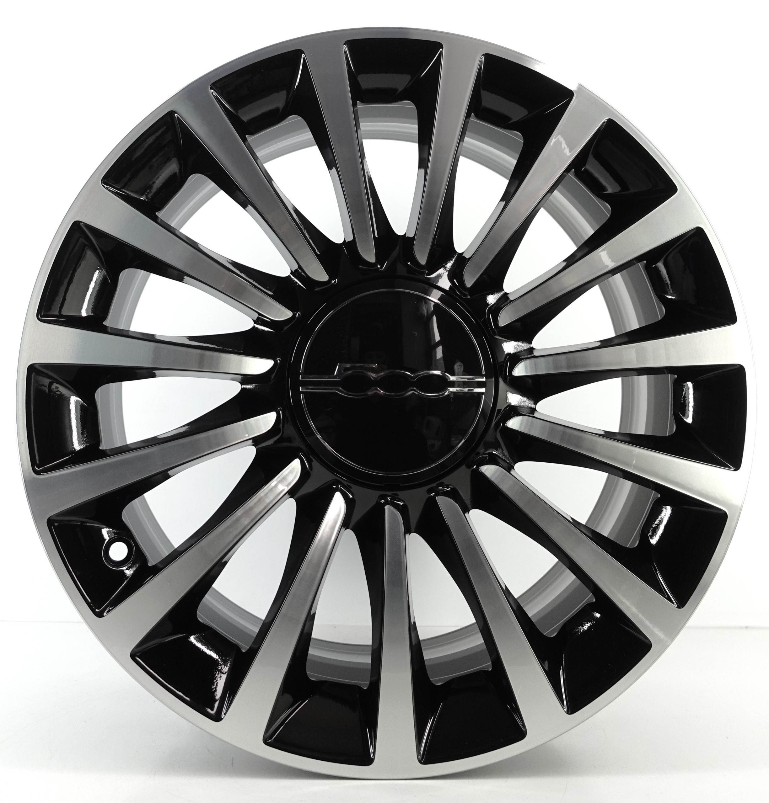 FELGI ALUMINIOWE FIAT 500l 7.0" x 17" 5x98 ET 41 735573714 NOWE ORYGINALNE