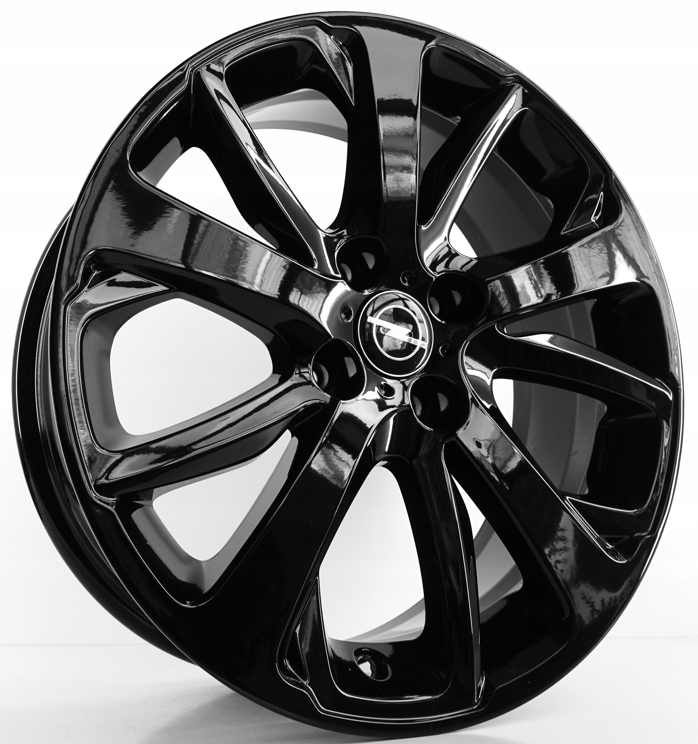 FELGI ALUMINIOWE OPEL OE 17" 4x108 ET 25 7J ORYGINALNE CZARNY POŁYSK