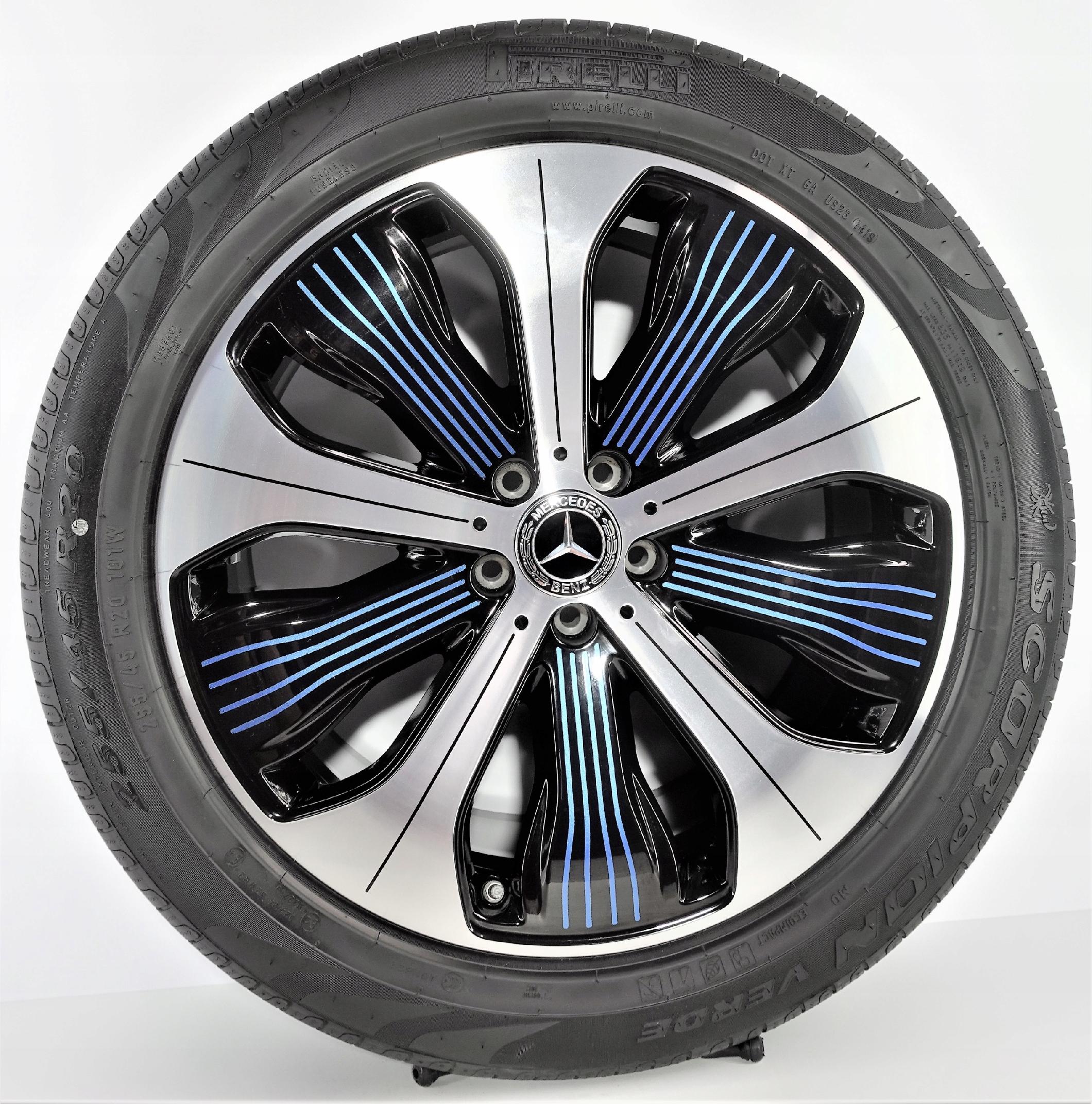 Mercedes EQC N293 C293 A2934010 KOLA LETNIE 20''