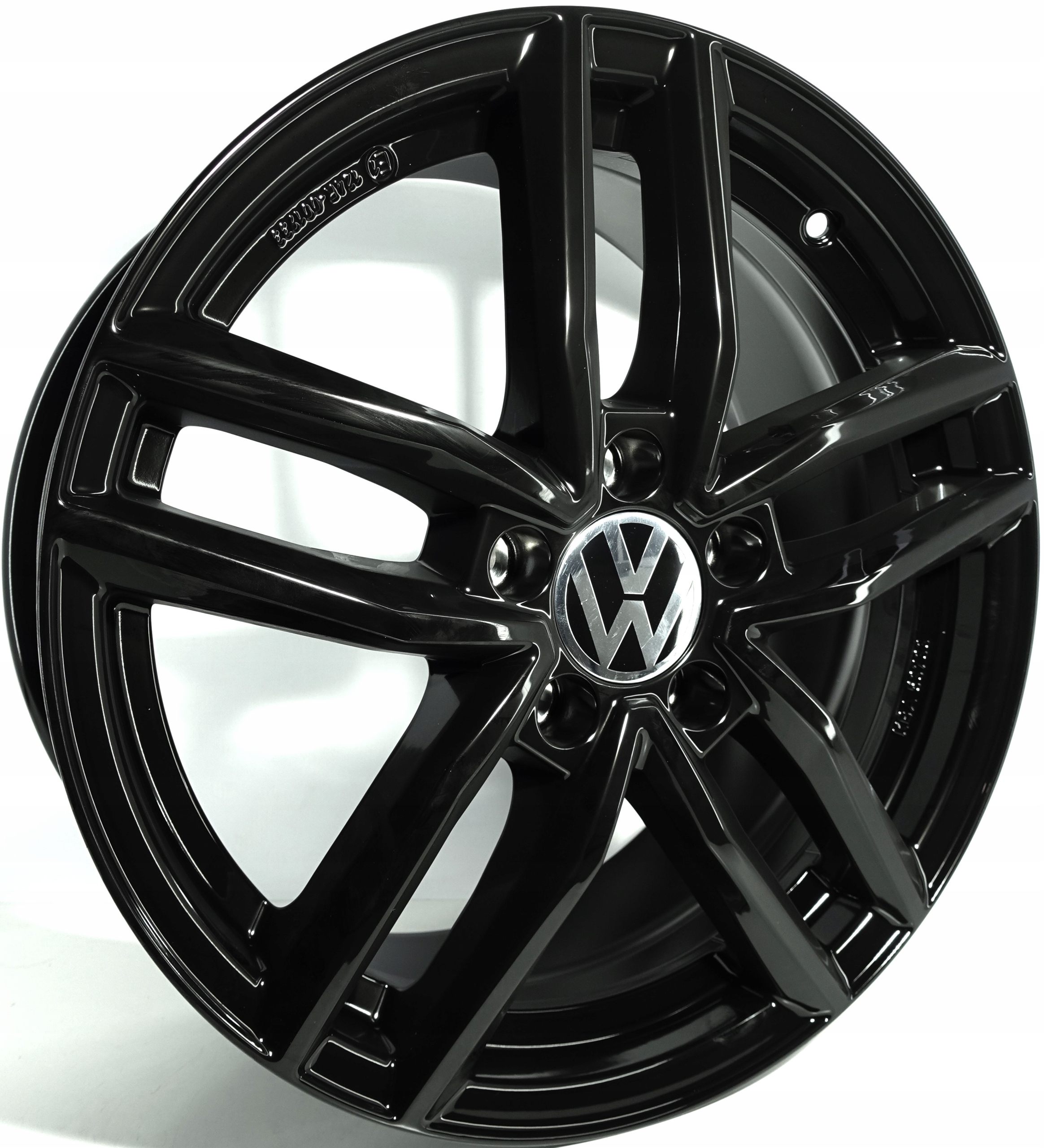 Felgi aluminiowe VOLKSWAGEN 17" 5x112 Dezent TR BLACK 7.5J ET 36 NOWE