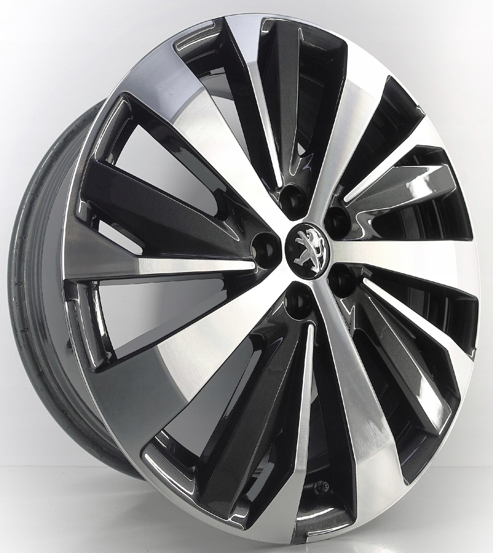 FELGI ALUMINIOWE PEUGEOT 19" 5X108 ORYGINALNE 9809685977 grafit połysk