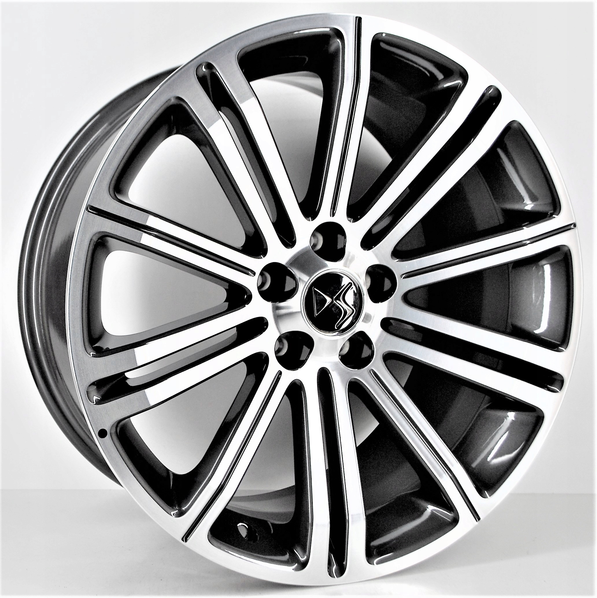 18'' 5x108 DS 9673495377 FELGI NOWE CZARNE LOGO