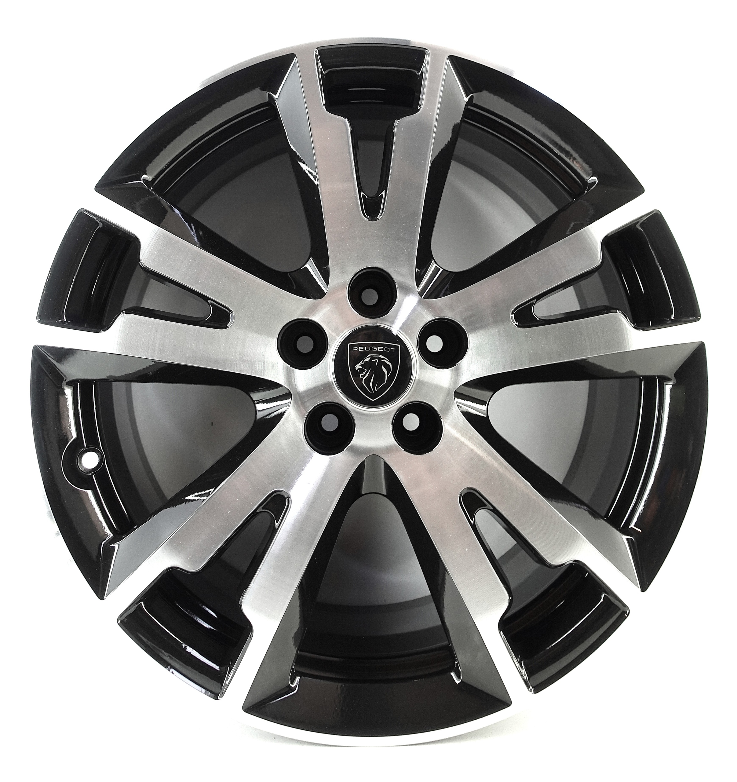 ALUFELGI 18" 5x108 PEUGEOT ORYGINALNE 8J ET 49 9674272577 czarny poler