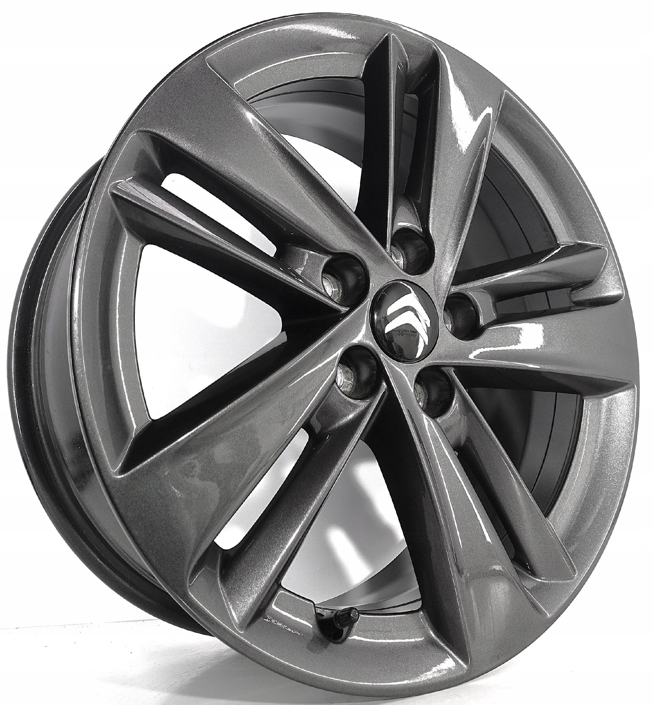 Alufelgi CITROEN 17" 5x108 YP00064180 7.0J ET 42 ORYGINALNE OPEL GRAFIT