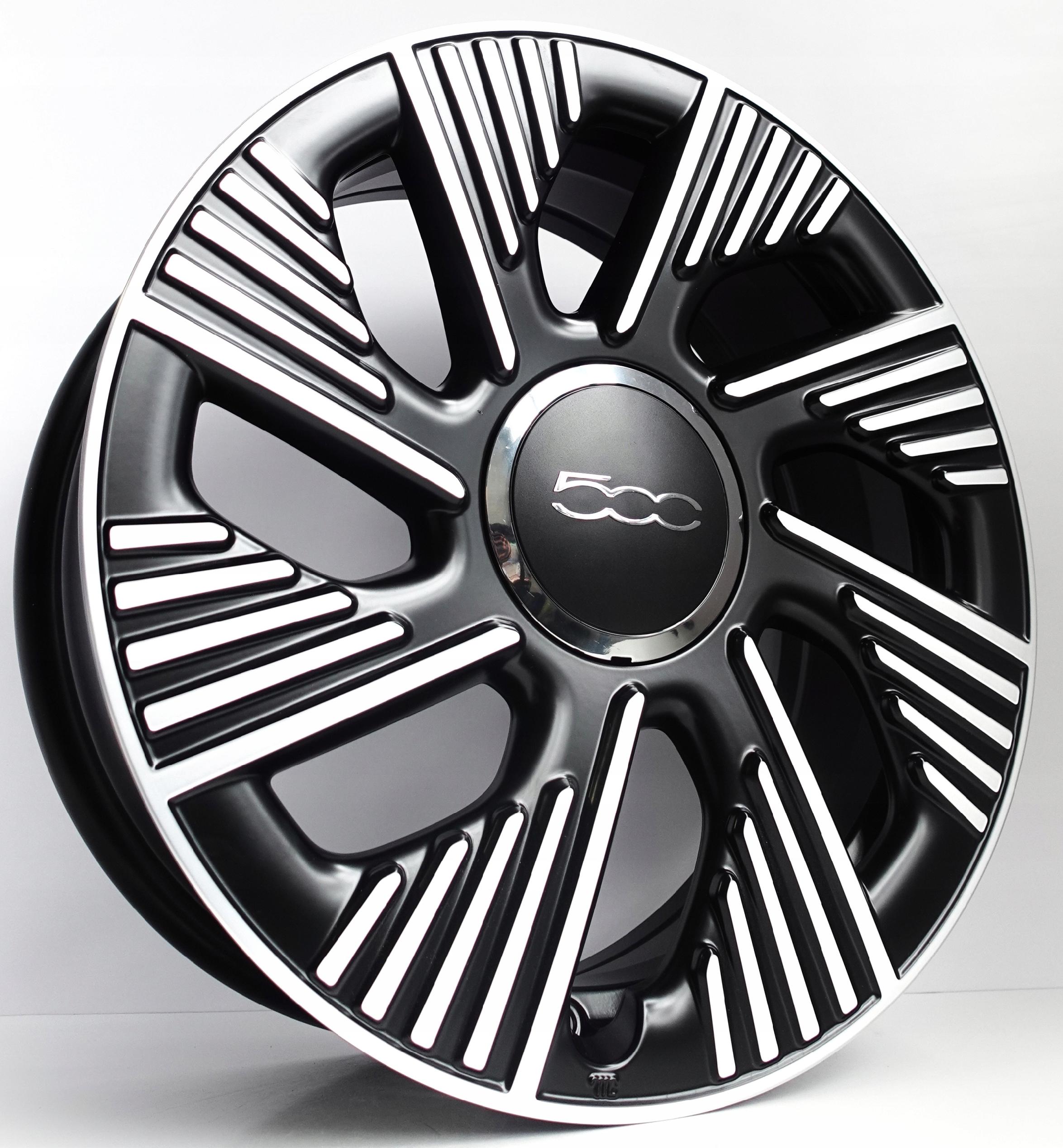 FELGI ALUMINIOWE MOPAR Fiat 500E 17" 4x98 ET 41 50290268 NOWE ORYGINALNE