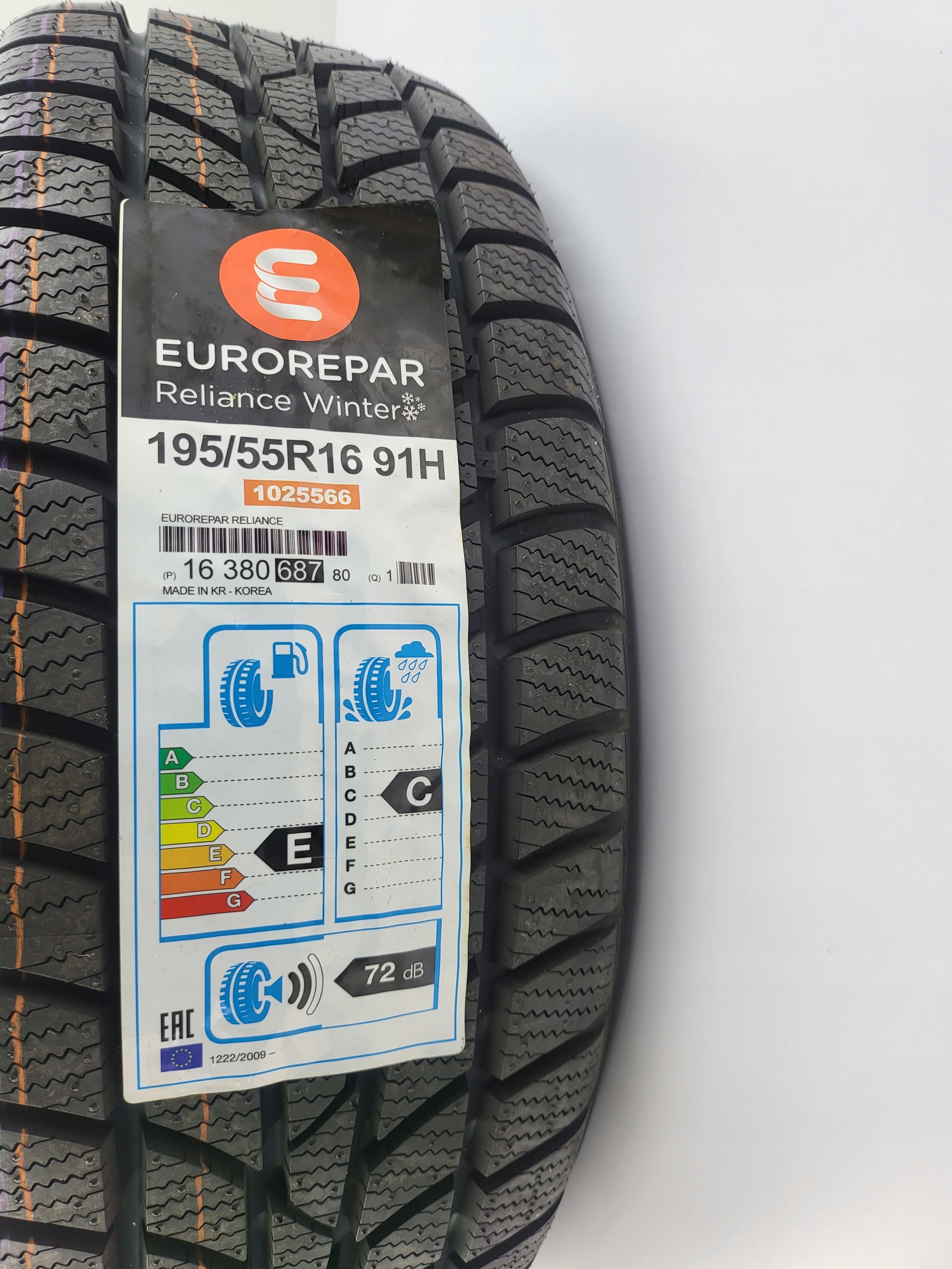 RENAULT CLIO CAPTUR 403003061R KOŁA ZIMOWE 16" 4x100 EUROREPAR 195/55R16