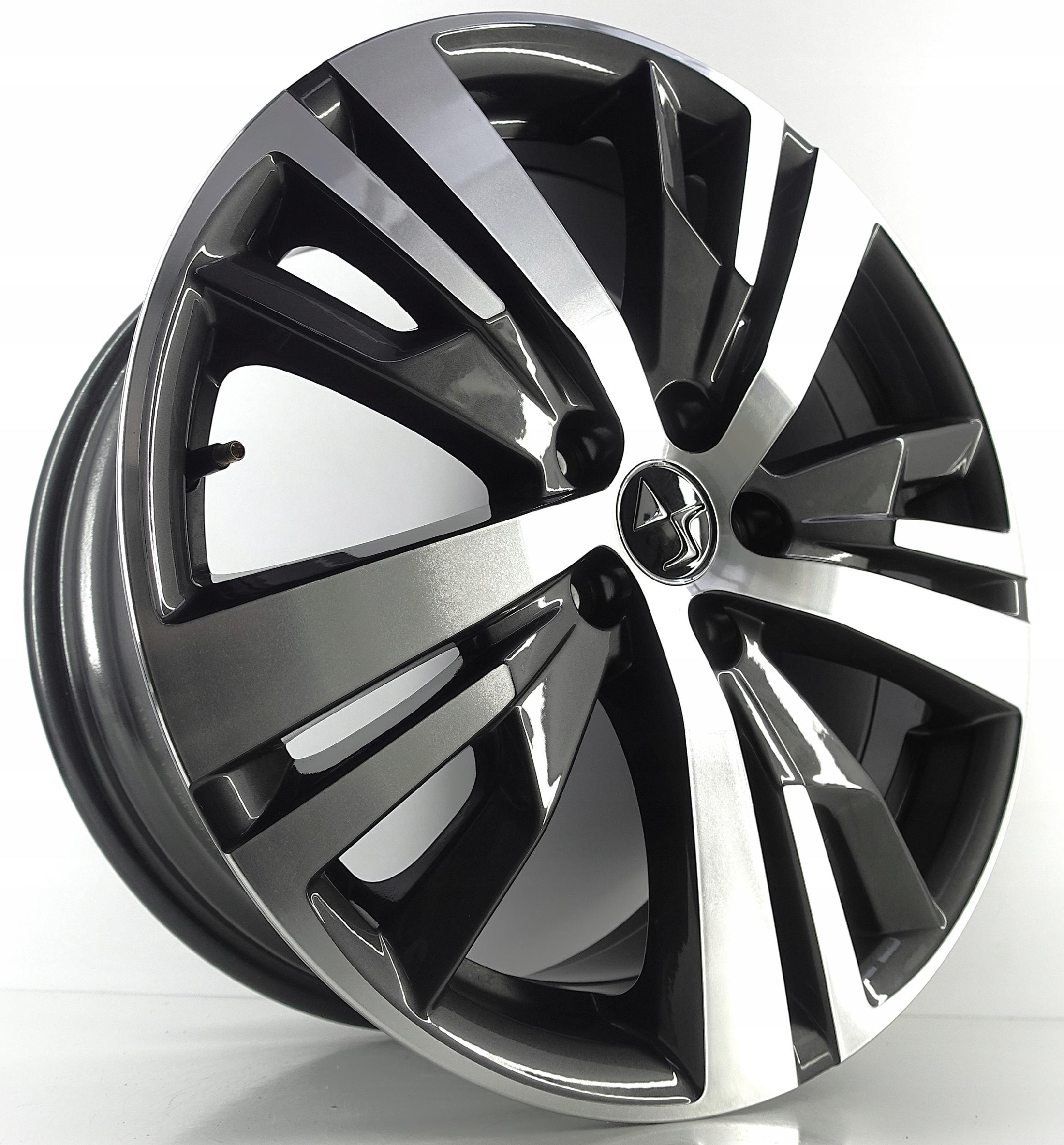 FELGI ALUMINIOWE DS4 7 9 18cali 5x108 ORYGINALNE 9809687377 grafit poler