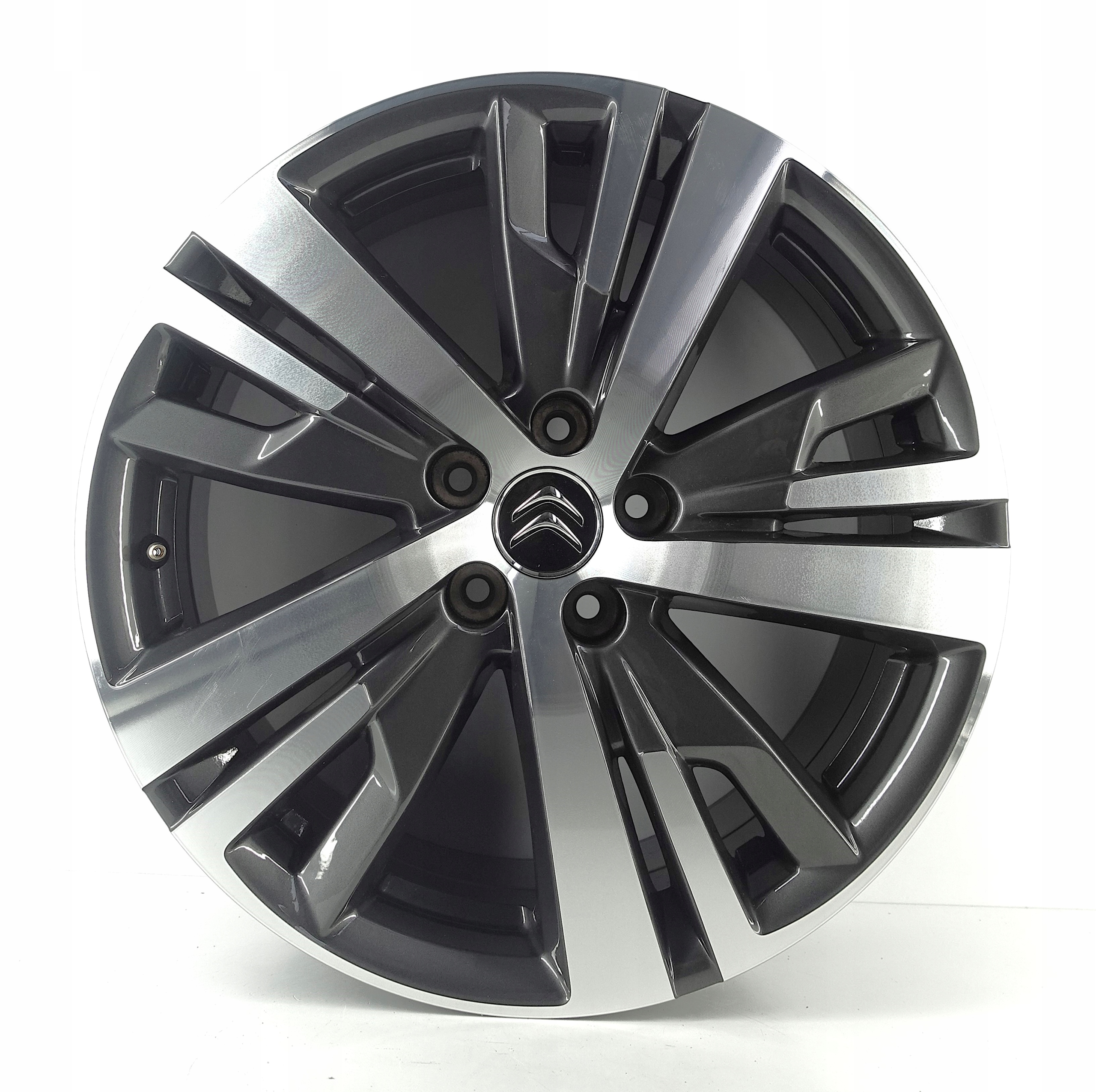 ALUFELGI CITROEN C4 C5 18cali 5x108 ORYGINALNE 9809687377 grafit poler