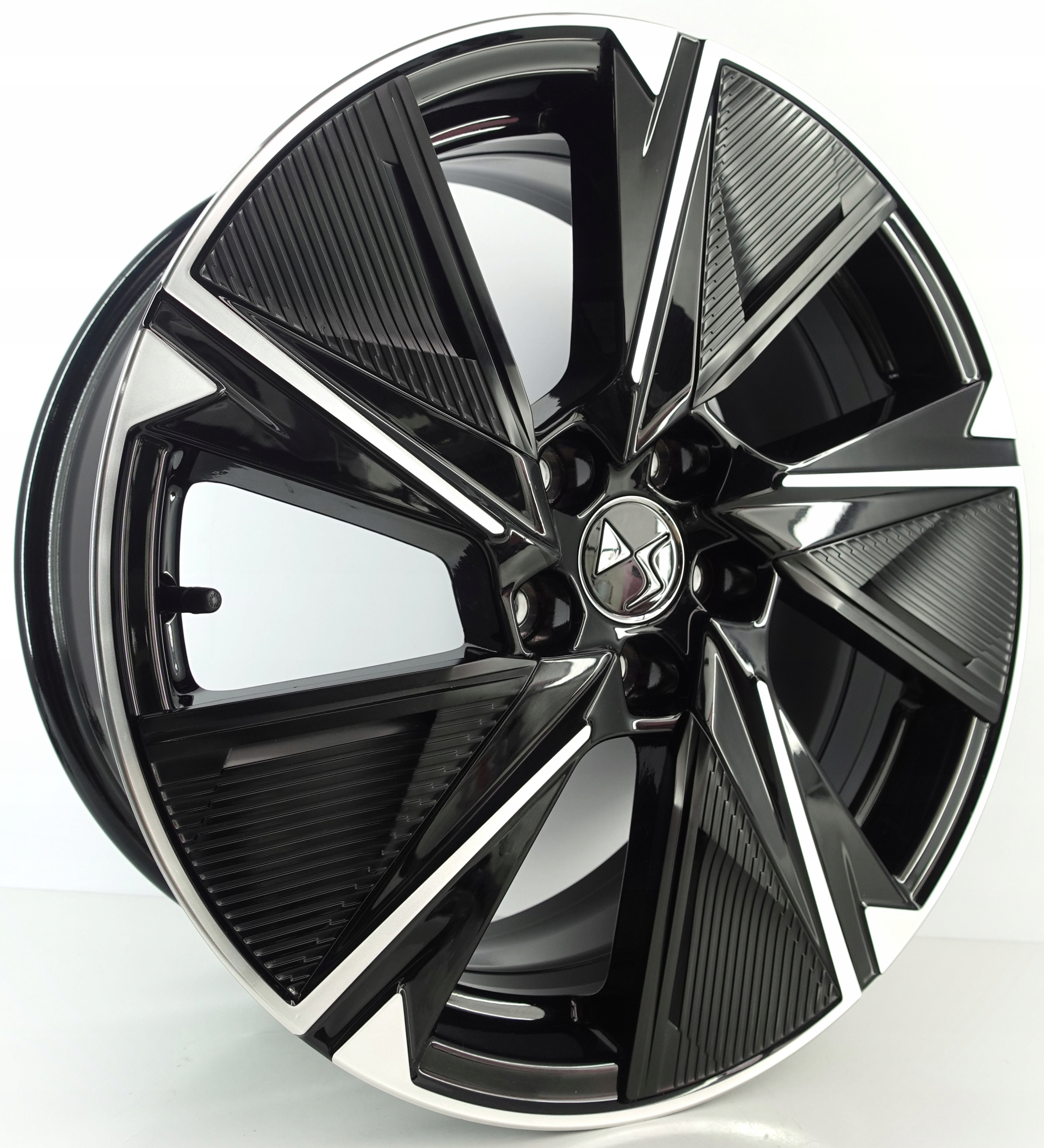 DS FELGI ALUMINIOWE PEUGEOT 18" 5x108 ORYGINALNE 9849555880 8J ET48