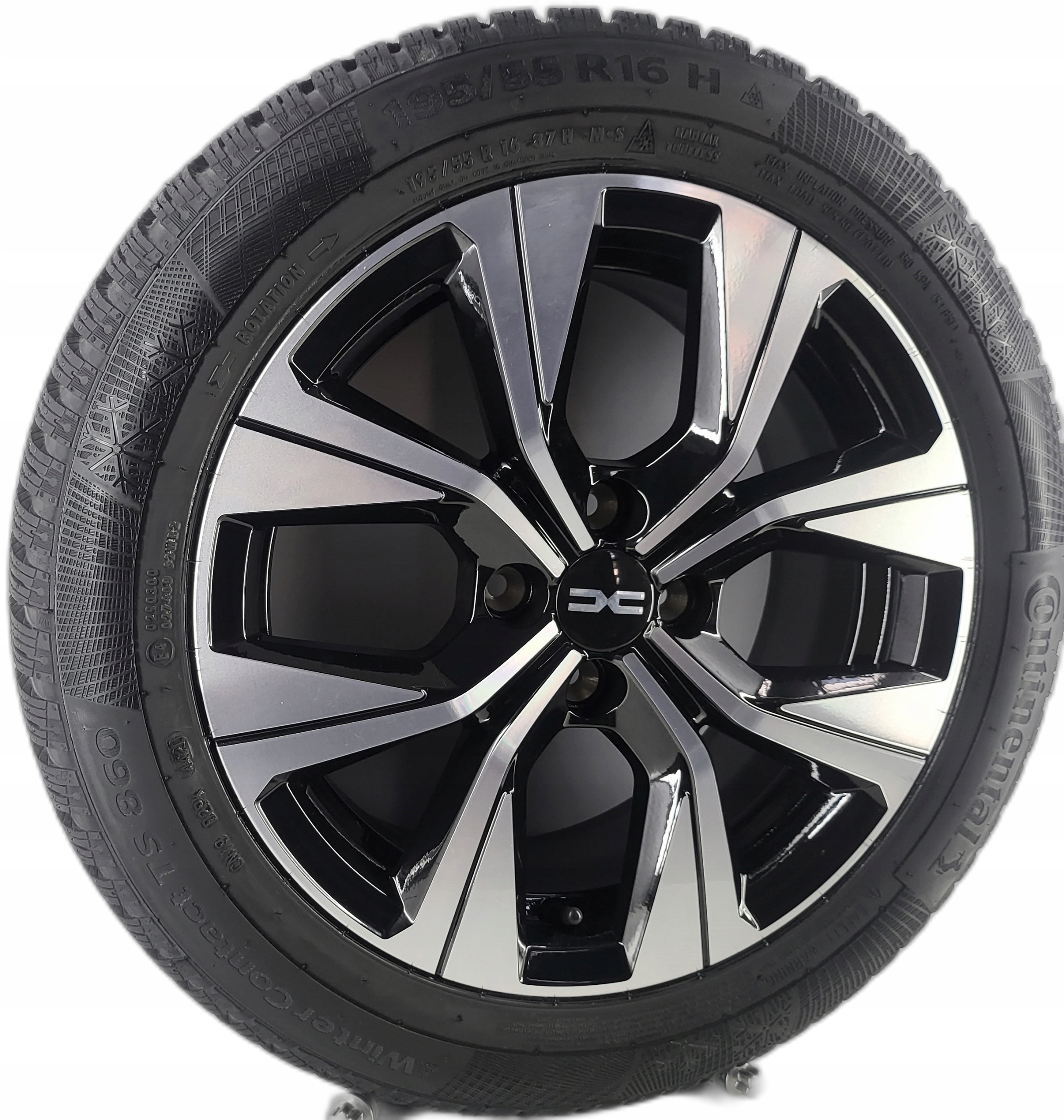 DACIA DOKKER SANDERO 403003061R KOŁA ZIMOWE 16" 4x100 195/55R16 CONTINENTAL