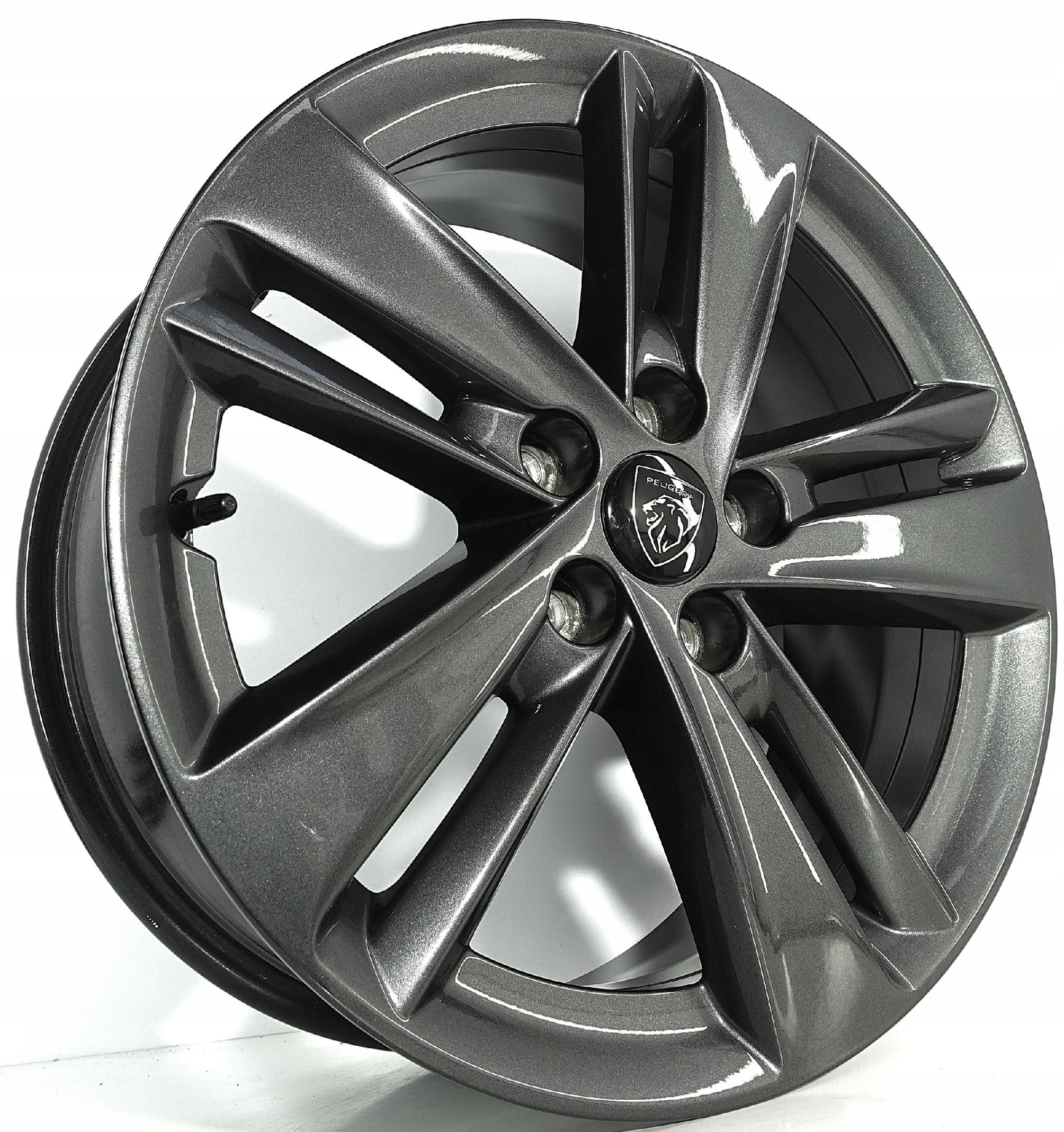 Alufelgi PEUGEOT 17" 5x108 YP00064180 7.0J ET 42 ORYGINALNE OPEL GRAFIT