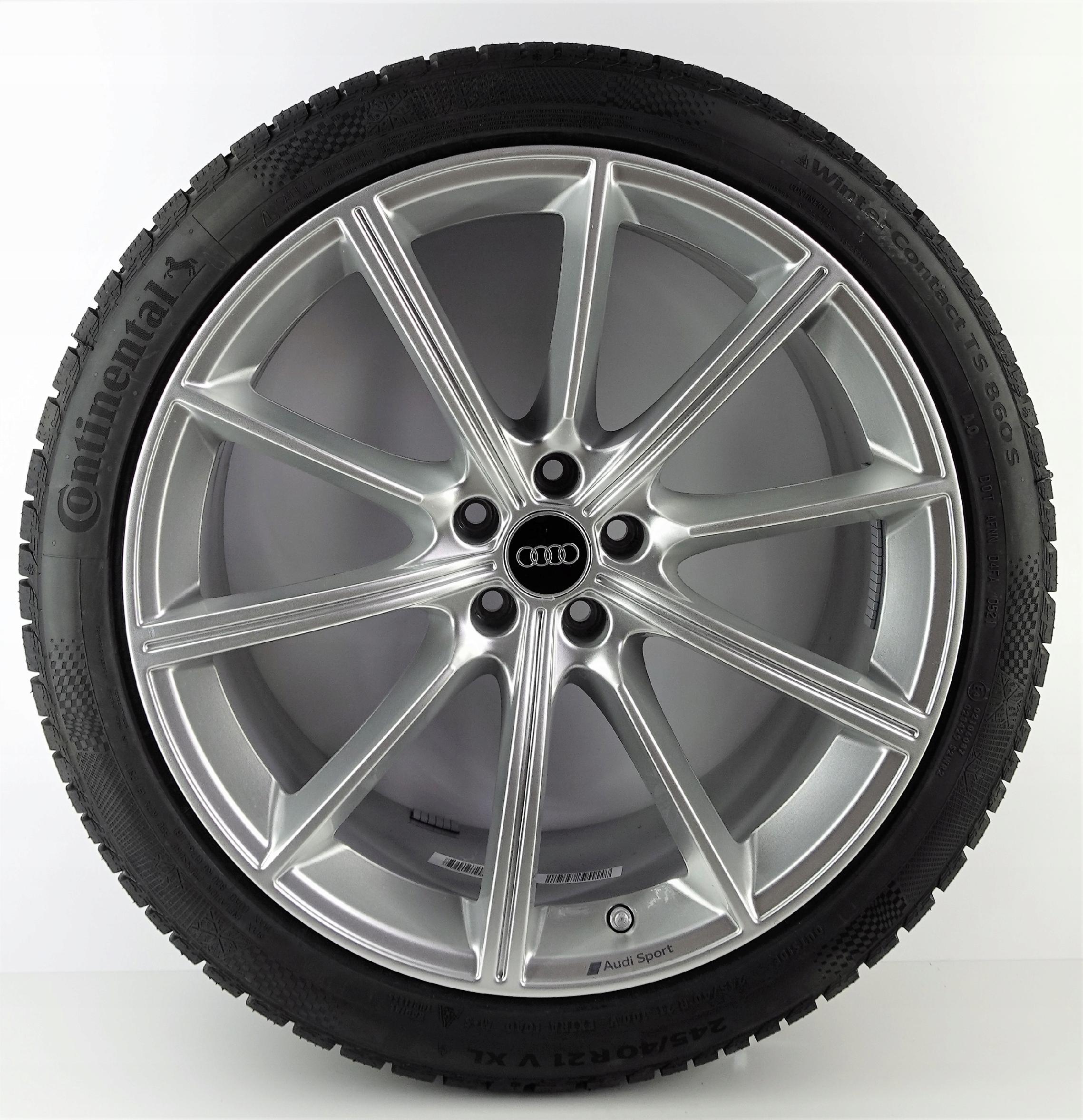 21'' 5x112 AUDI RS6 Koła zimowe 245/40 CONTINENTAL