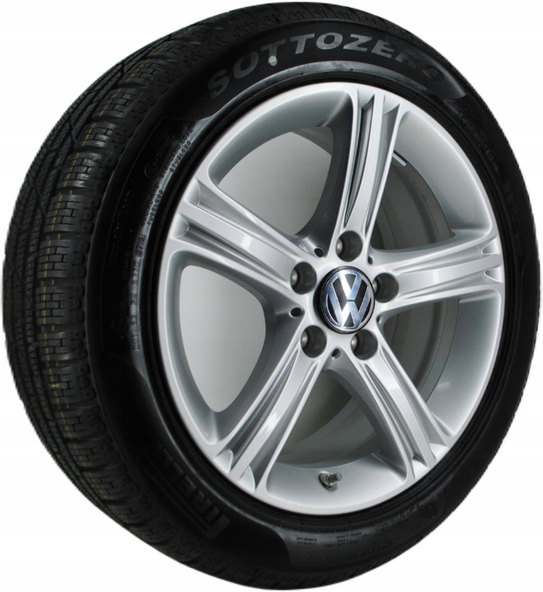 17" 5x120 VW Koła zimowe 225/50R17 Pirelli