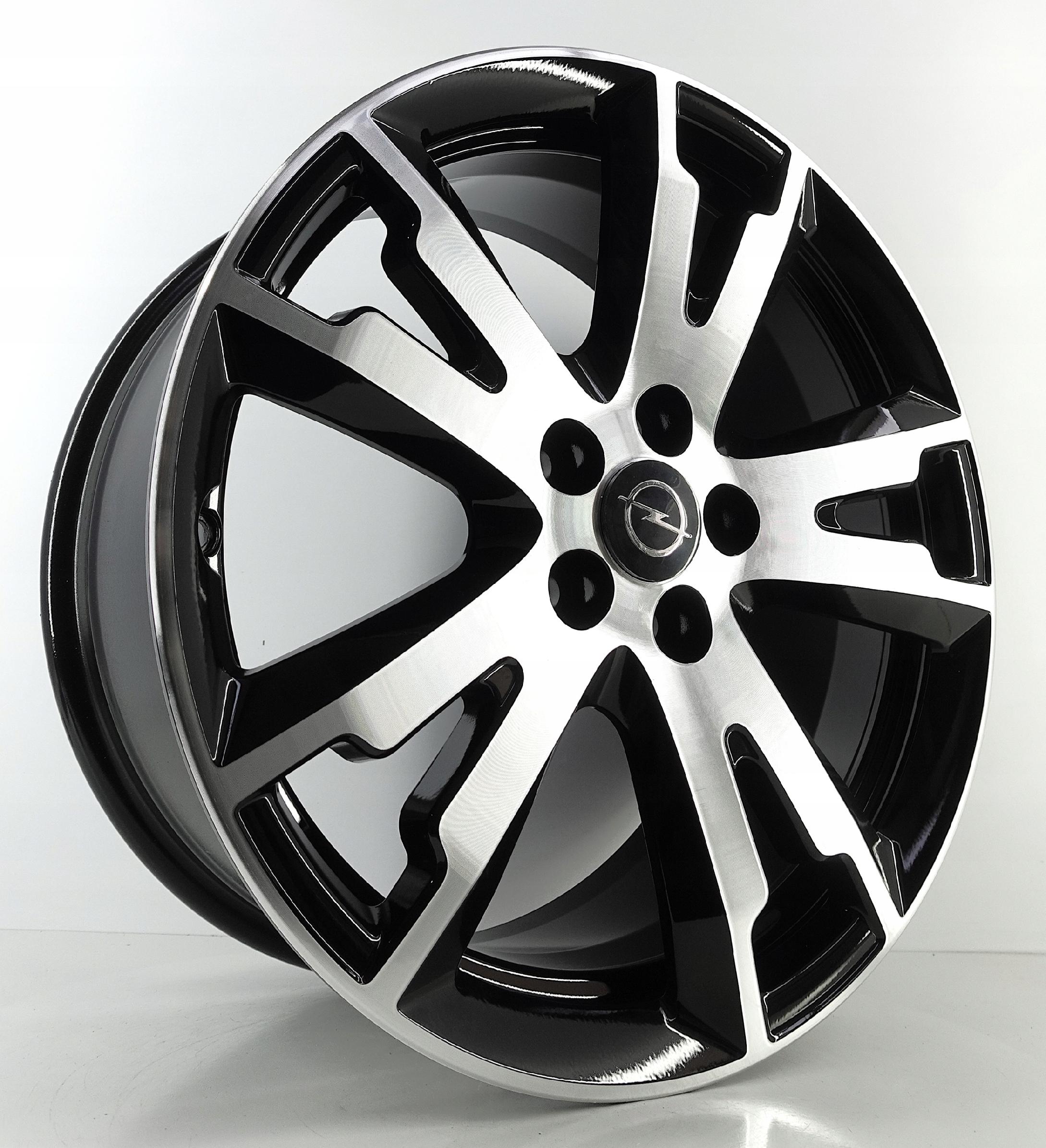 ALUFELGI 18" 5x108 OPEL ORYGINALNE 8J ET 49 9674272577 czarny poler