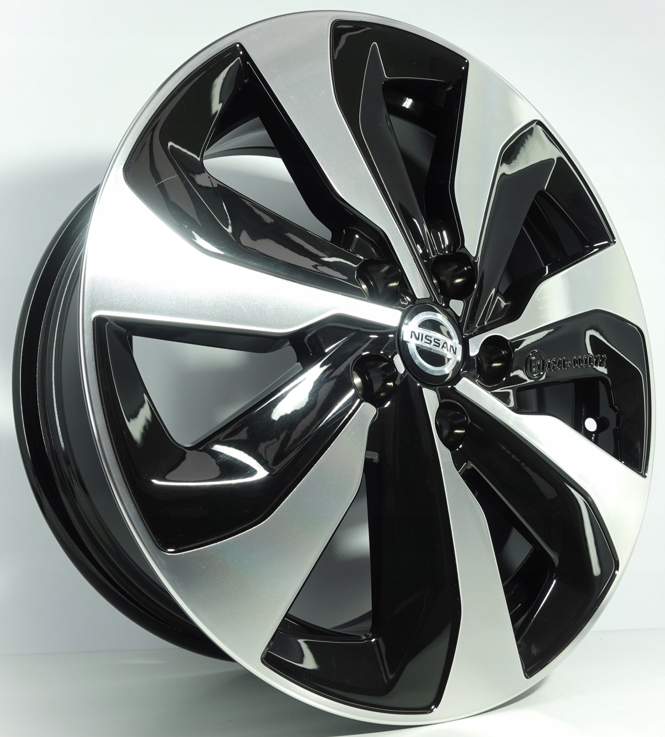NISSAN RENAULT ZOE Felgi aluminiowe NOWE ORYGINALNE 8201724788 17" ET 44