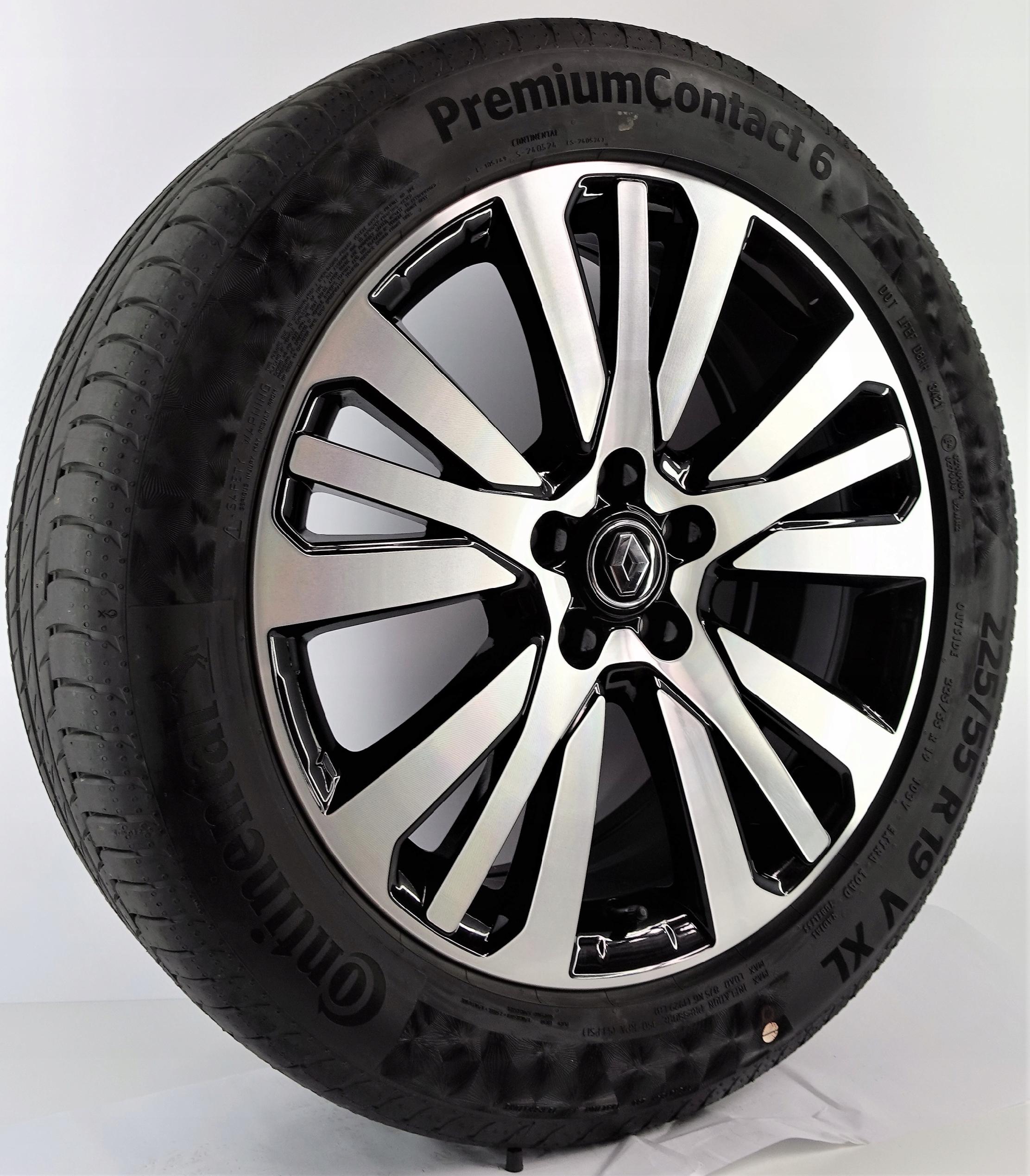 19'' 5x114,3 RENAULT Koła letnie CONTINENTAL