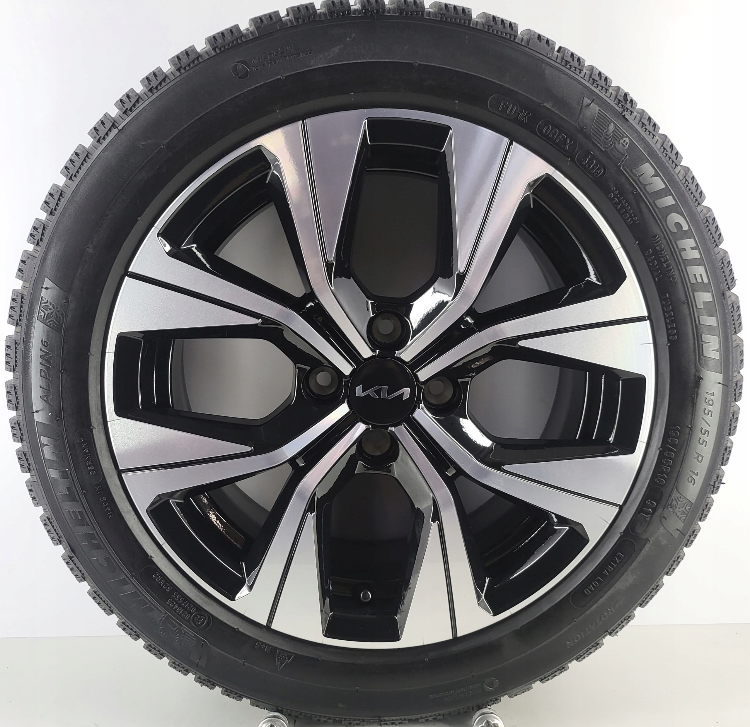 KIA PICANTO RIO 403003061R KOŁA ZIMOWE 16" 4x100 195/55R16 MICHELIN NOWE