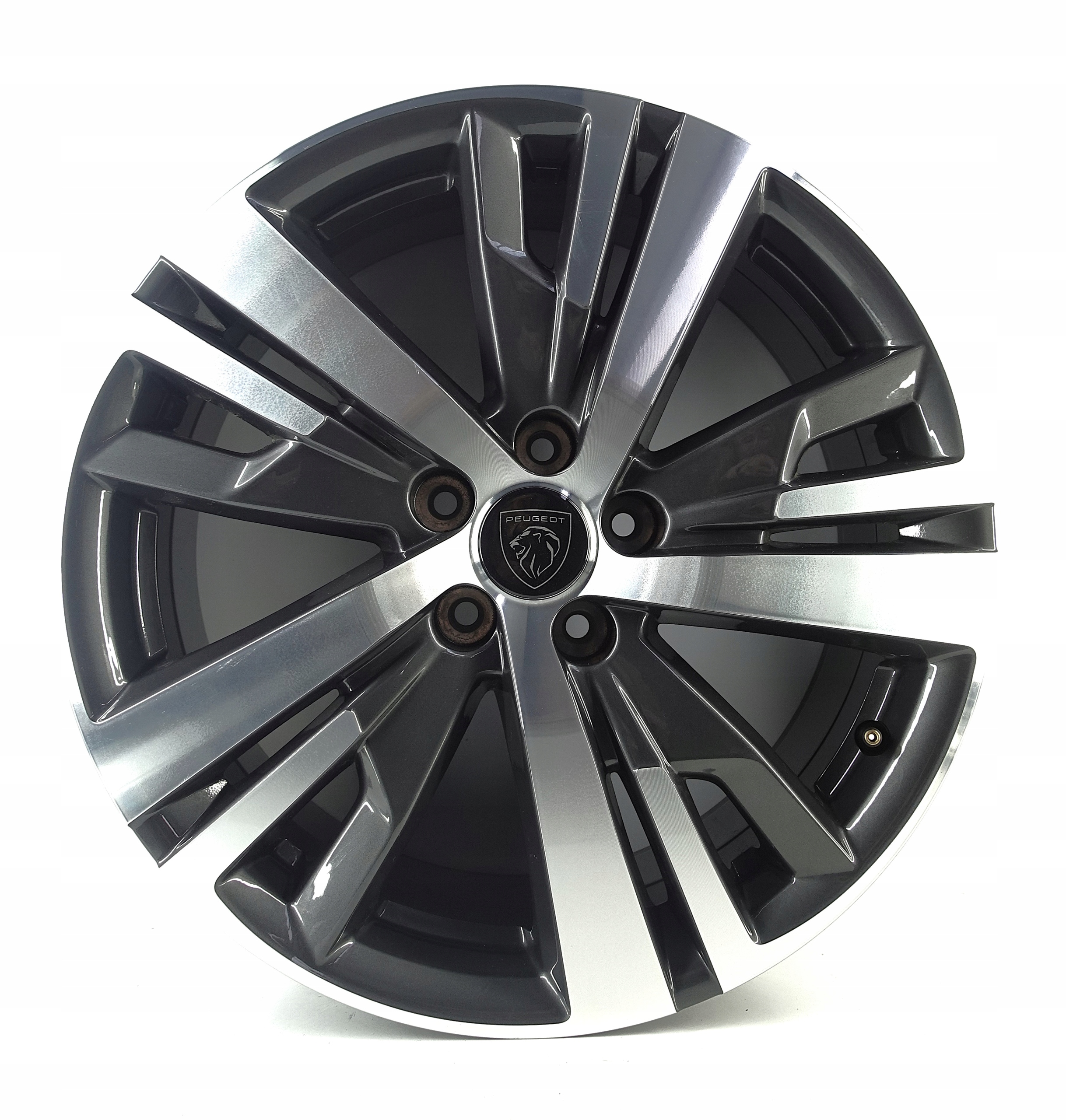 ALUFELGI PEUGEOT 5008 18" 5x108 ET 49 ORYGINALNE 9809687377 grafit poler