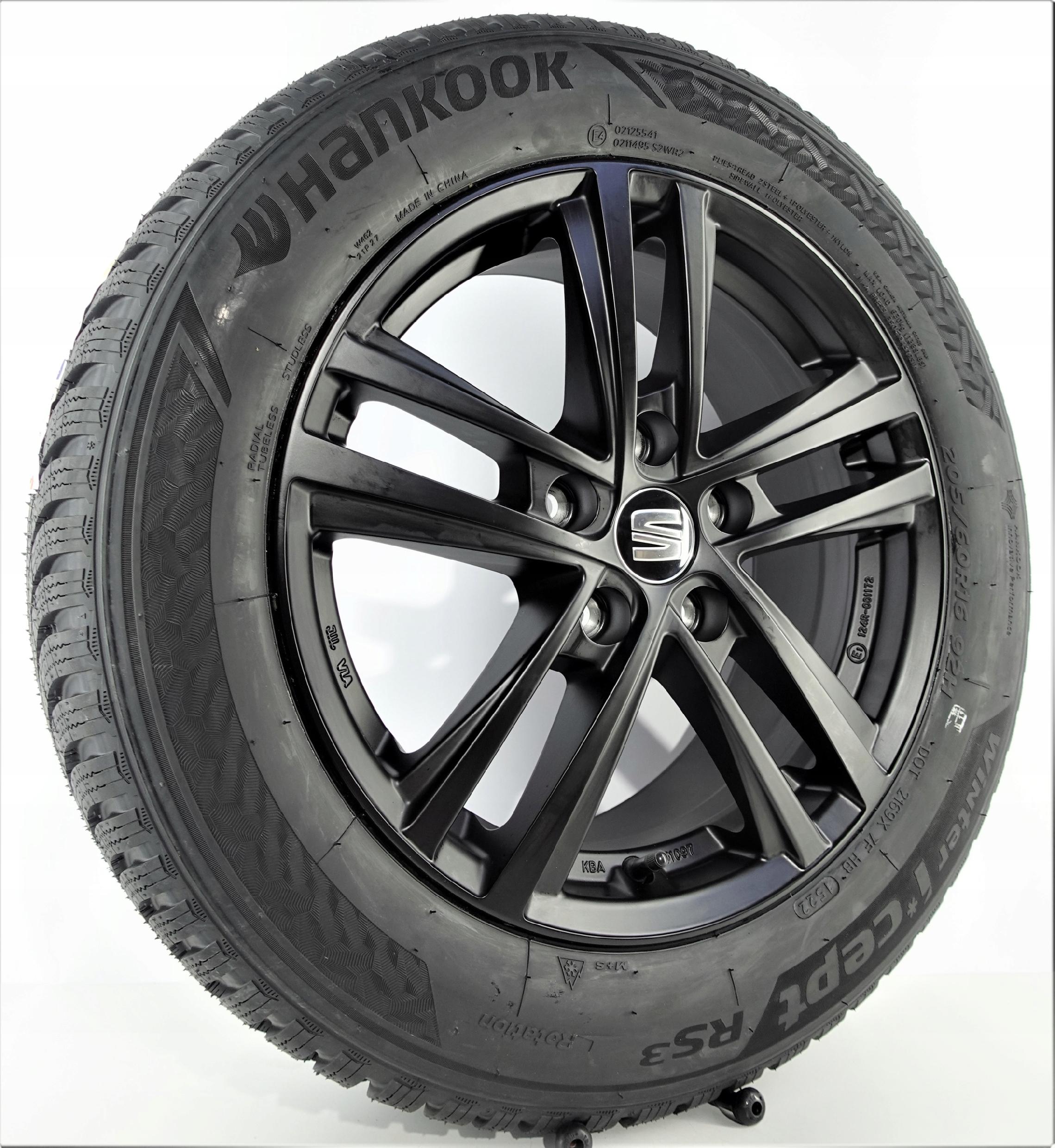 Seat Altea 16'' koła zimowe 205/60 Hankook 6J ET43