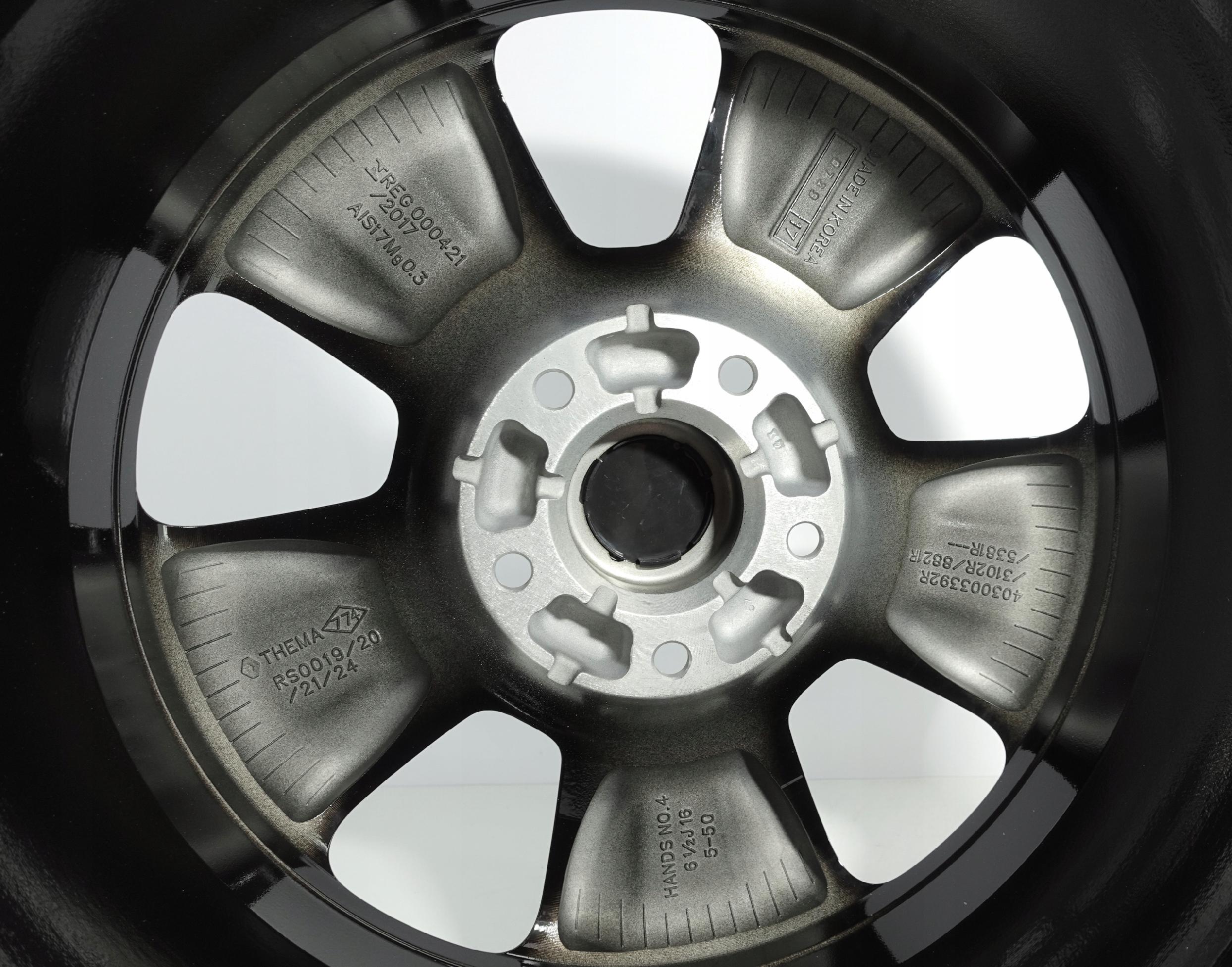 Felgi aluminiowe DACIA RENAULT 403003392R 6.5" x 16" 5x114.3 ET 50