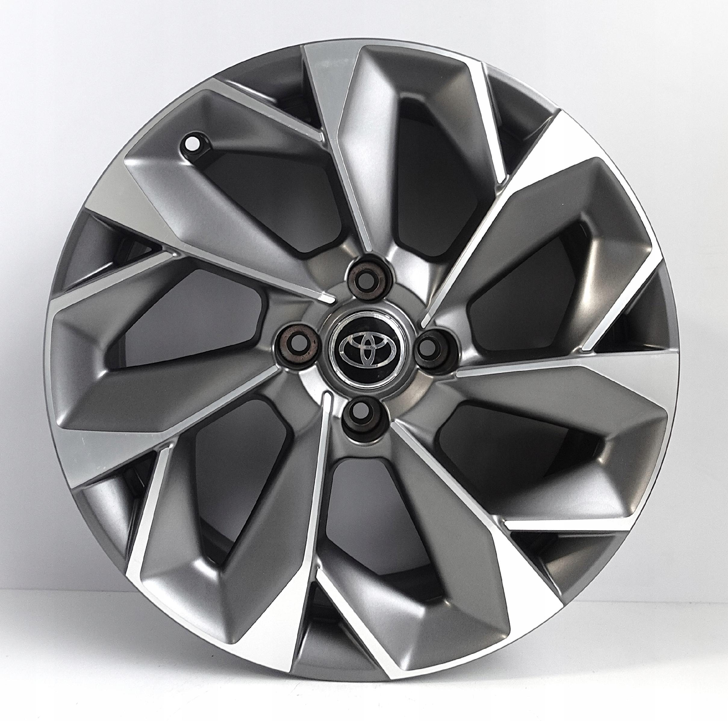 Felgi aluminiowe TOYOTA 18" 4x108 ORYGINALNE 9830576180 GRAFIT MAT