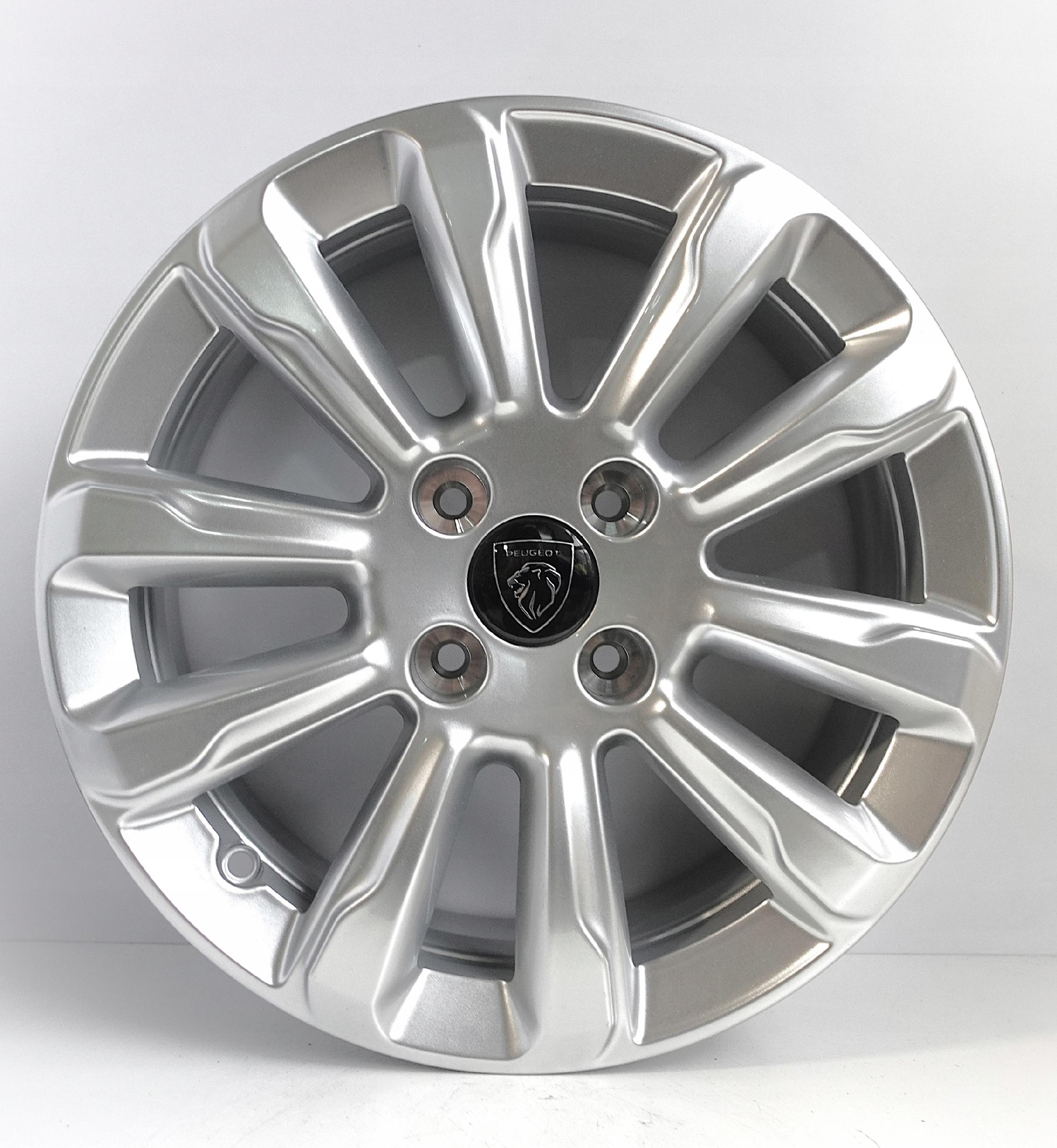 Alufelgi PEUGEOT 16cali 4x108 ET 32 6,5j SREBRNE 9835097280