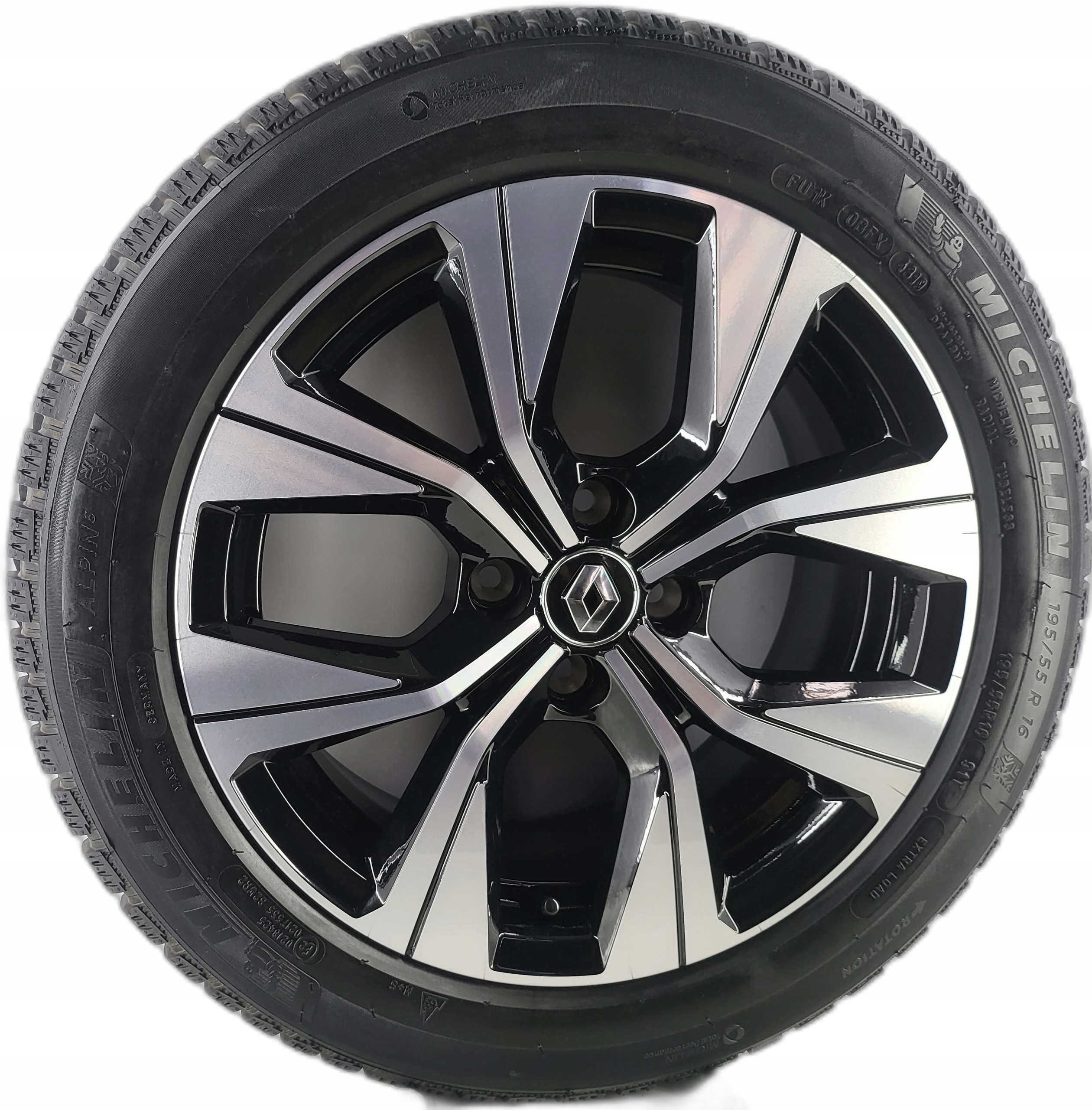 RENAULT CLIO CAPTUR 403003061R KOŁA ZIMOWE 16" 4x100 195/55R16 MICHELIN